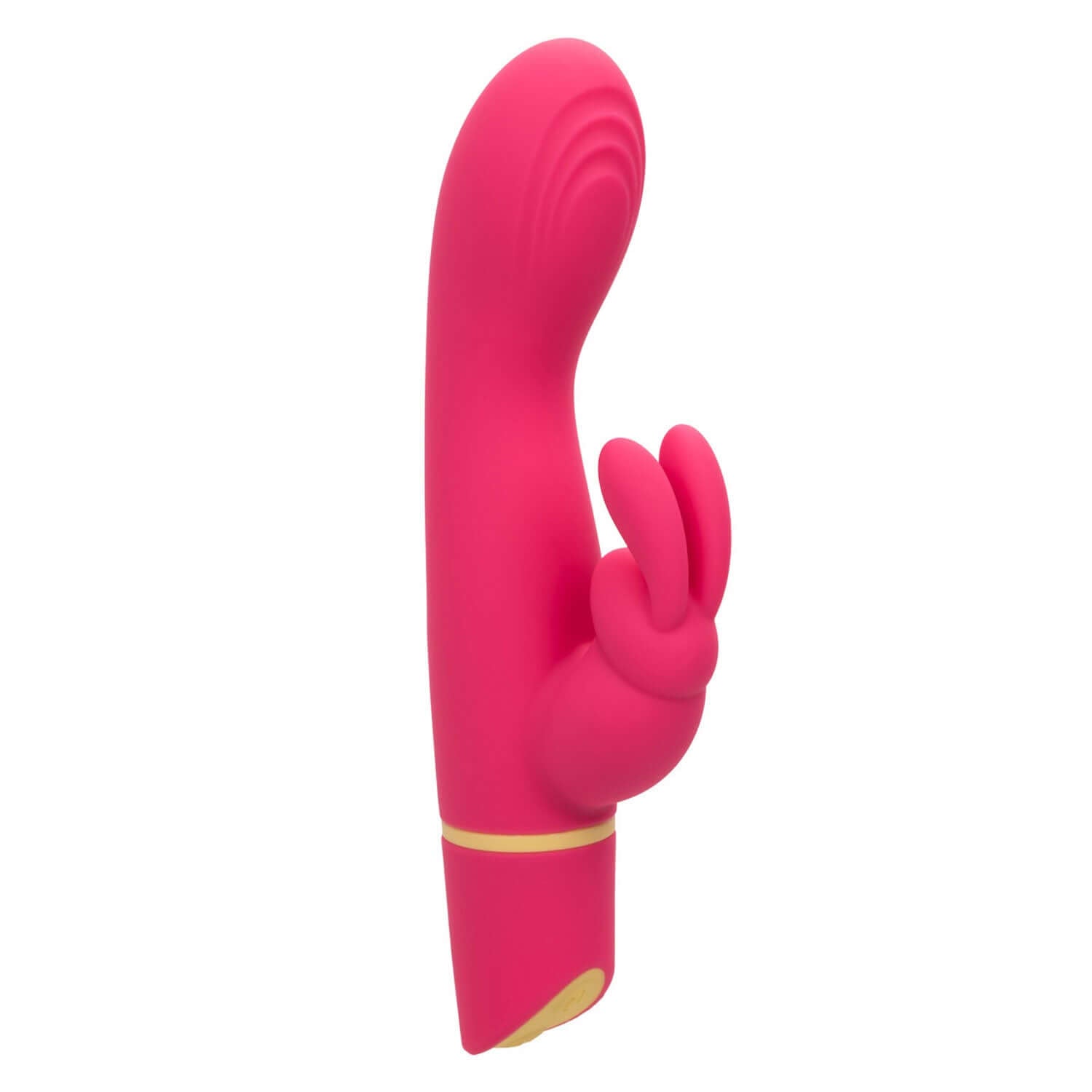 Pink Love Bunny Vibrating G-spot Massager with 12 vibration functions and textured design for enhanced pleasure.