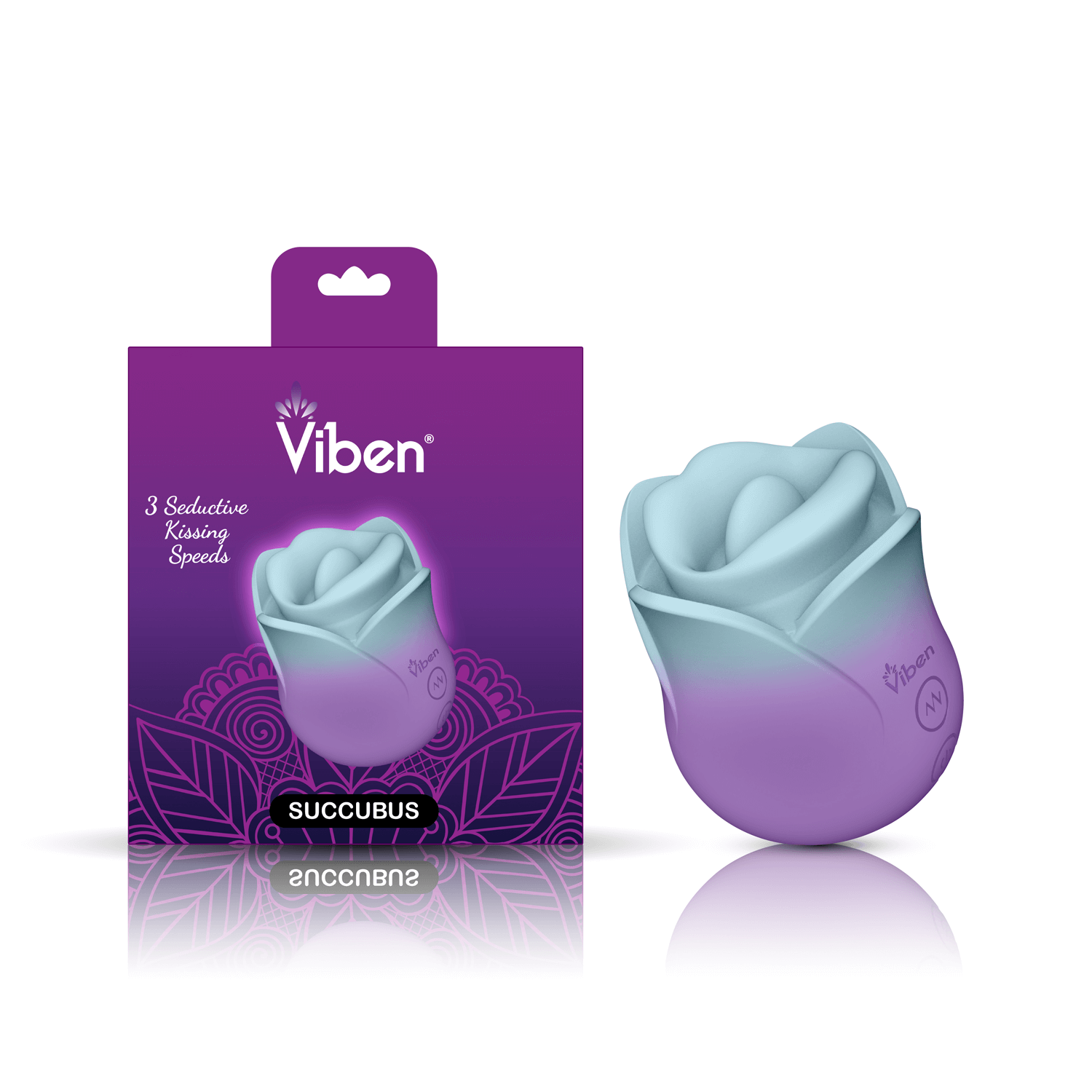 Succubus Vibrating Kissing Rose - Pixie Dust-2