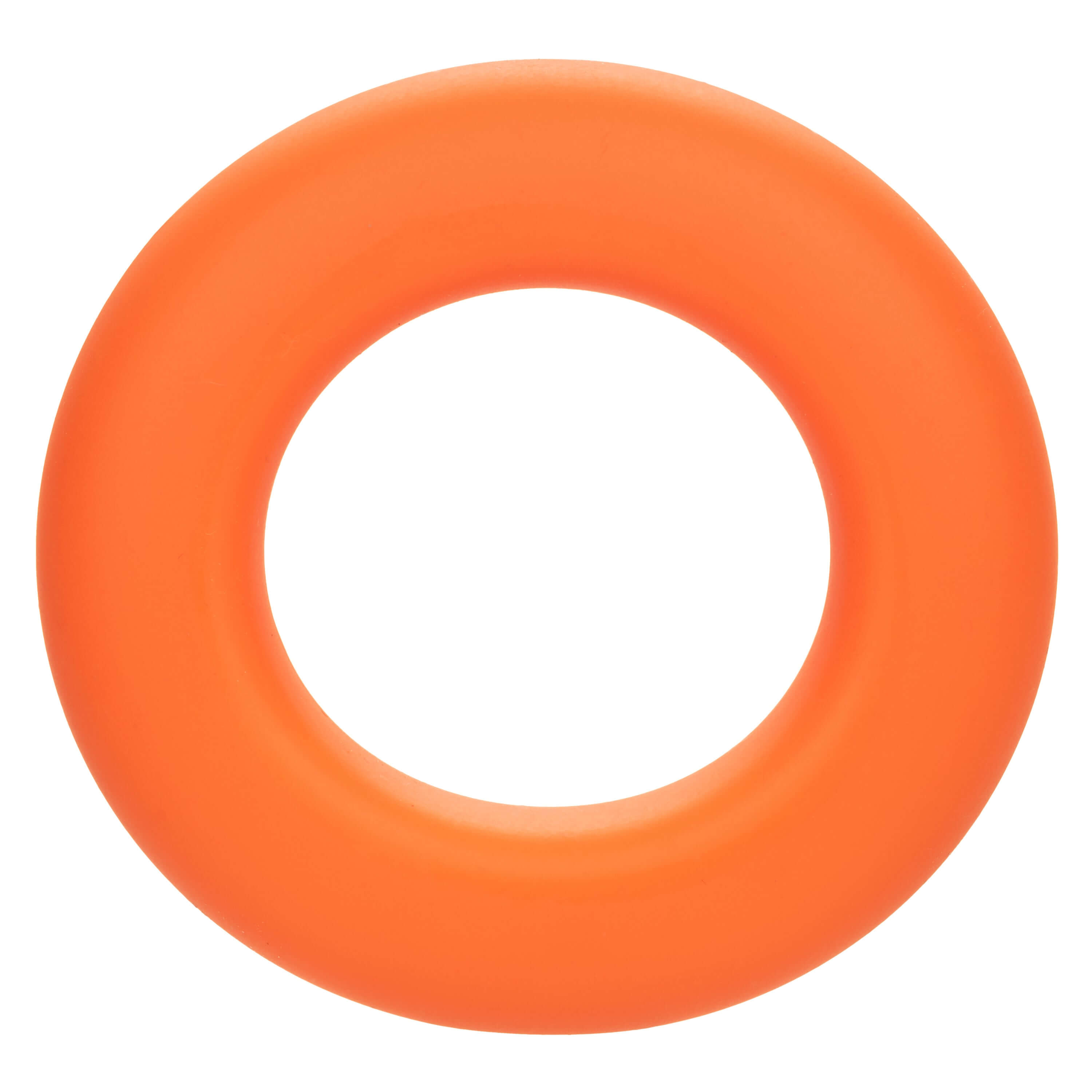 Alpha Liquid Silicone Prolong Large Ring Orange, a soft and smooth premium performance enhancer for intimate moments.