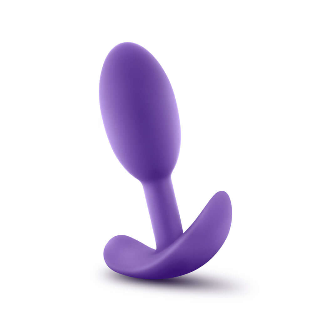 Luxe - Wearable Vibra Slim Plug - Small - Purple-2