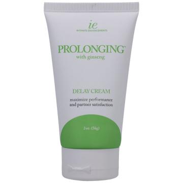 Prolonging Delay Creme for Men 2 Oz tube, designed to enhance stamina and control during intimate moments.