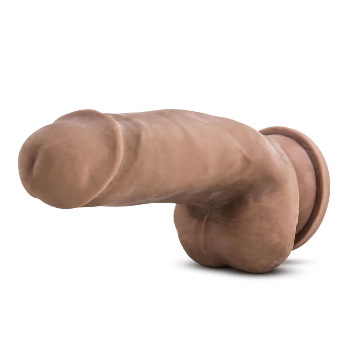 Au Naturel 7 Inch Sensa Feel El Gordo Dildo Latin, featuring soft, realistic texture and impressive girth.