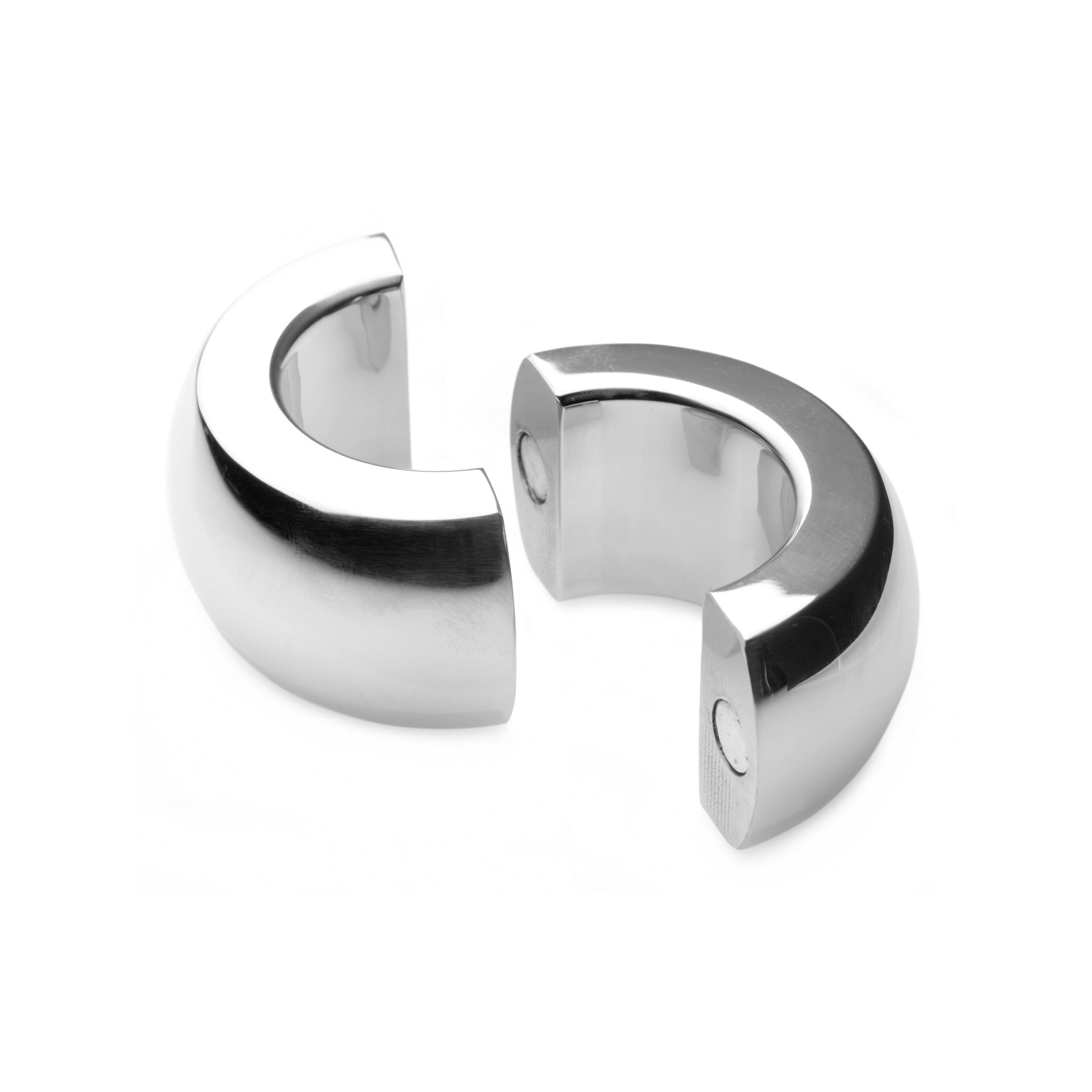Master Series Magnet Master Stainless Steel Ball Stretcher with polished finish and magnetic halves.