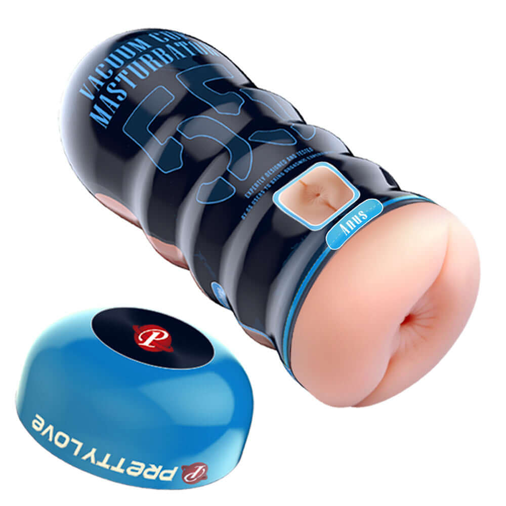 Pretty Love Pocket Anus Stroker, a compact and ergonomic masturbator designed for intense and realistic stimulation.