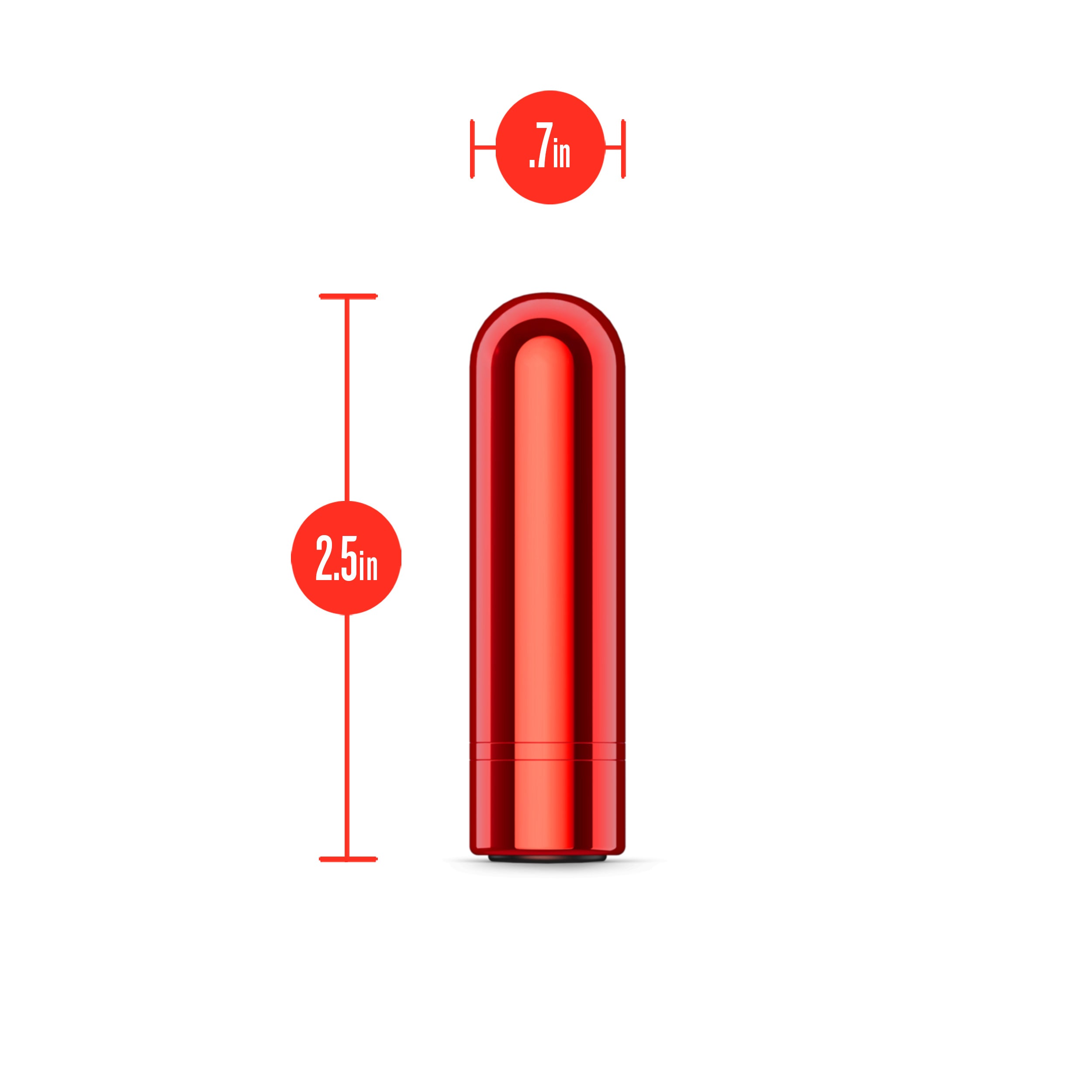 Kool Vibes - Rechargeable Mini Bullet - Cherry-1