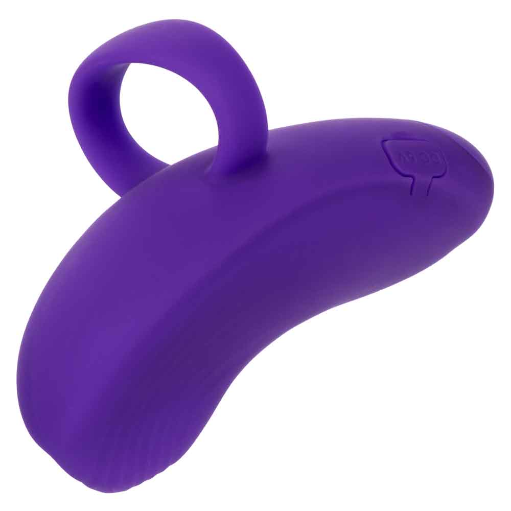 Envy Handheld Rolling Ball Massager - Purple, designed for enhanced stimulation and luxury with a soft, secure grip and rippled texture.