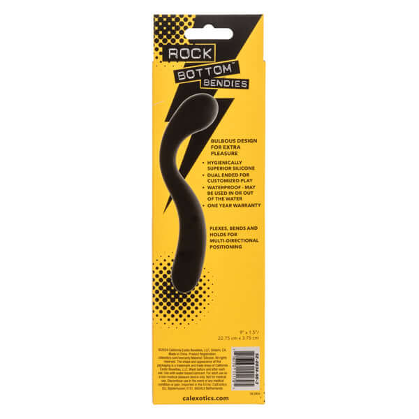 Rock Bottom Bendies Bendy Pleasure Probe - Black-2