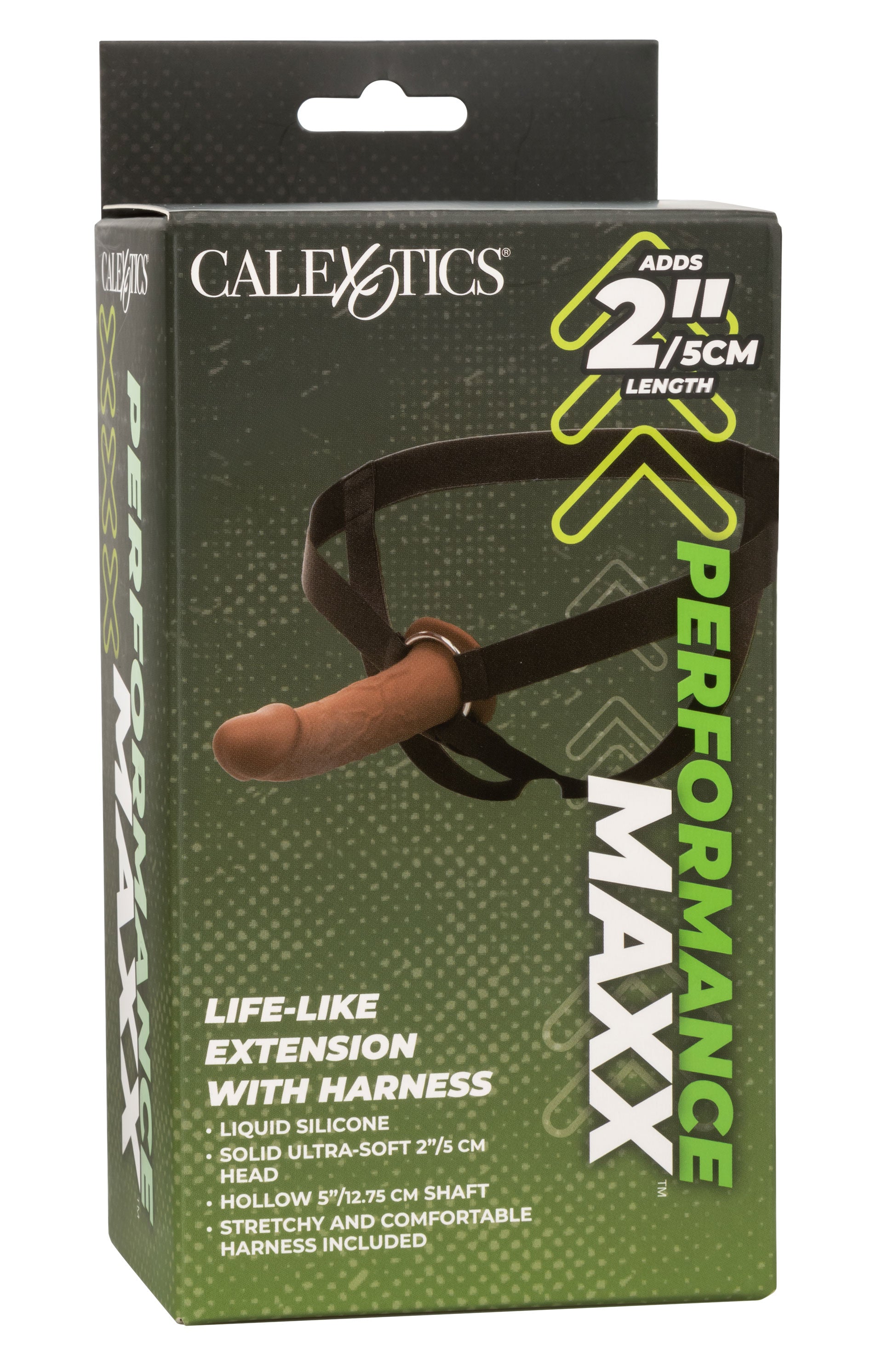 Performance Maxx Life-Like Extension With Harness - Brown-2