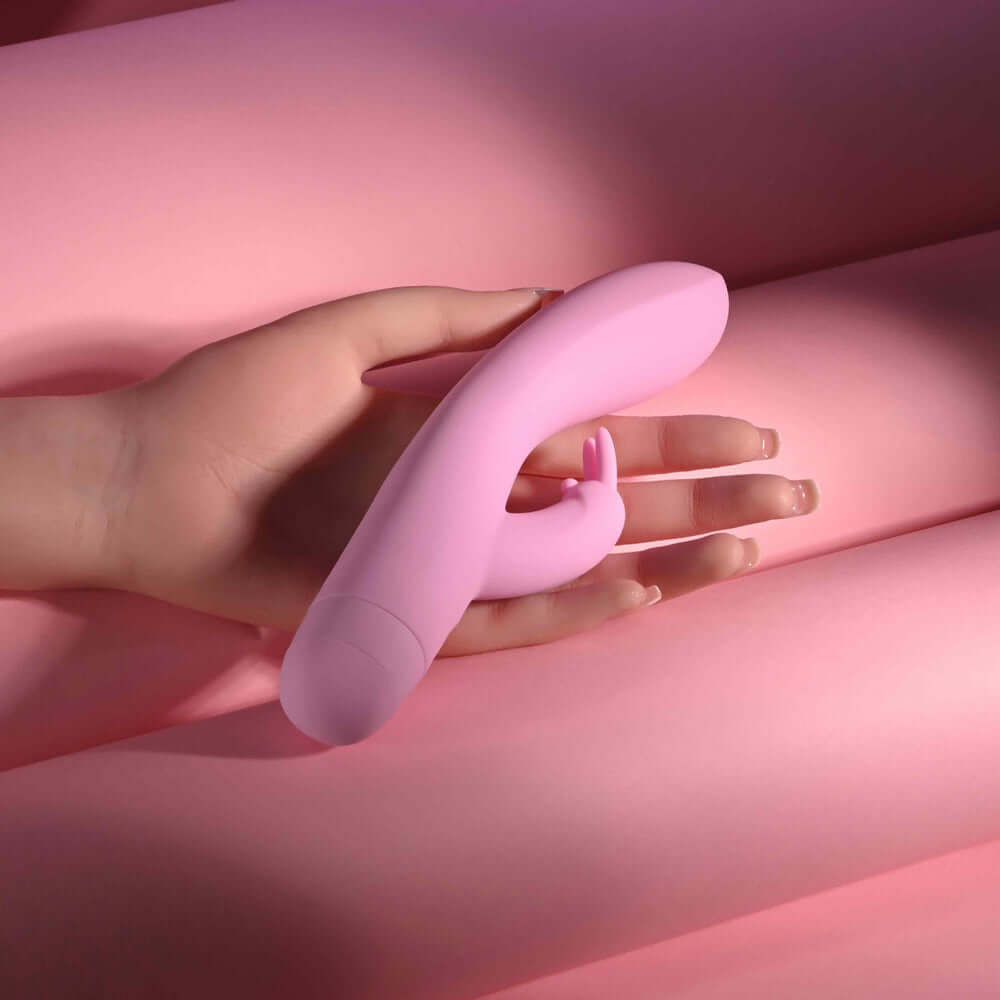Cushy Bunny G-Spot Clitoral Stimulation - Pink-2
