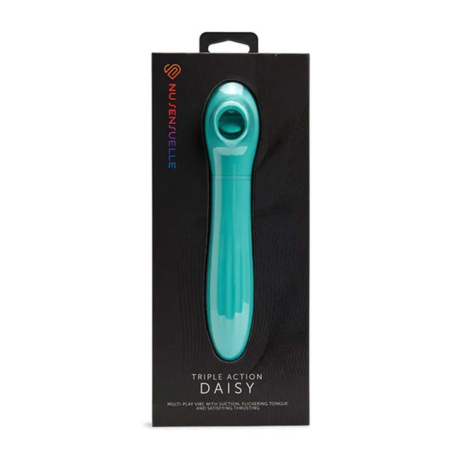 Nu Sensuelle Triple Action Daisy Massager - Electric Blue