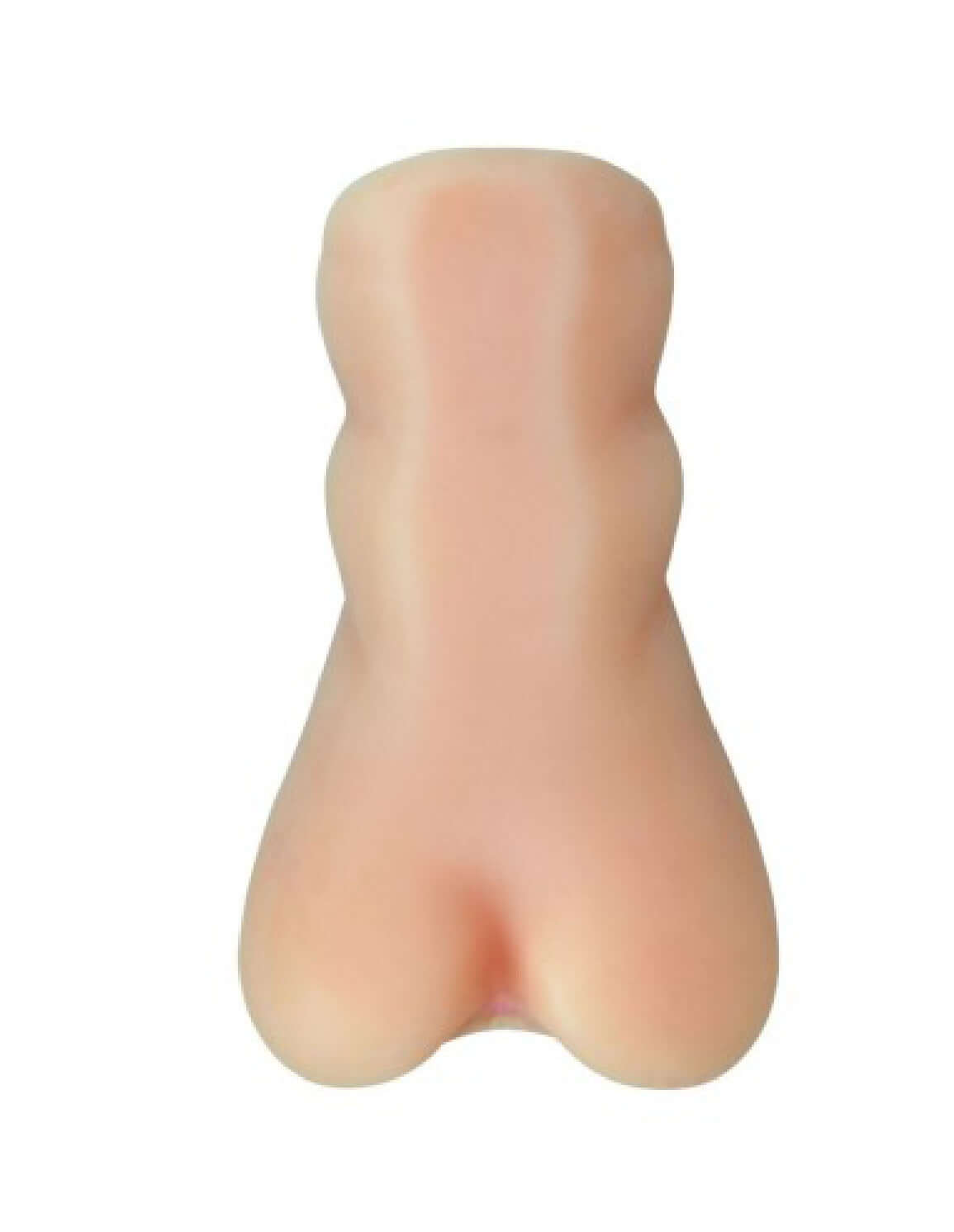 Caroline realistic vagina masturbator with hand-painted pussy lips and thick-ribbed tunnel for lifelike sensations.
