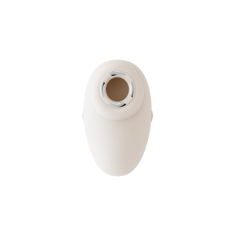 ZALO Deya Wearable Smart Dual Vibrator with App Control top view showcasing the device design.