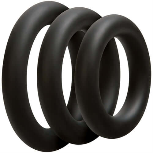 Optimale 3 C Ring Set - Thick - Black-0