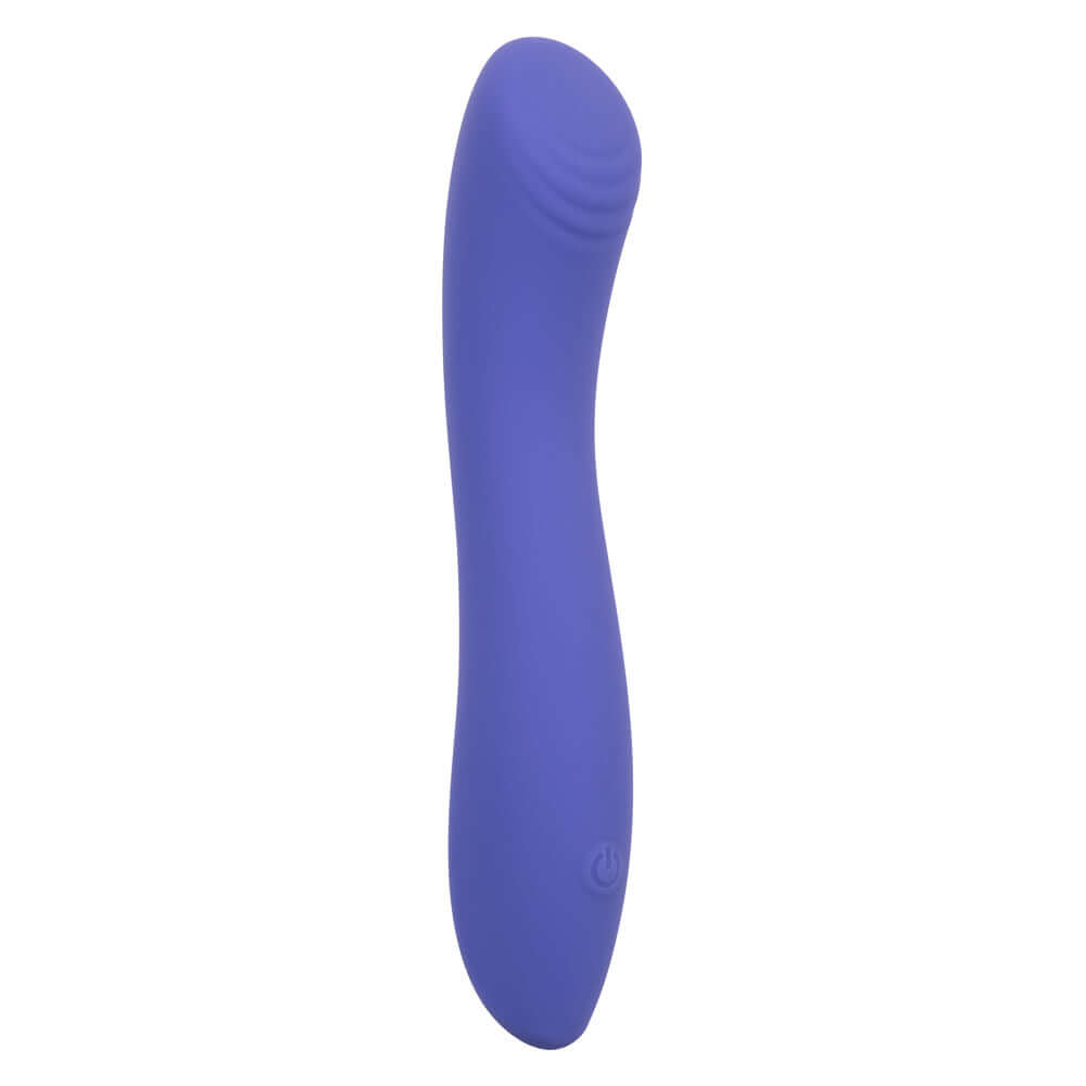 CalExotics Connect Contoured 'G' Massager in blue for enhanced intimate pleasure and app-based control