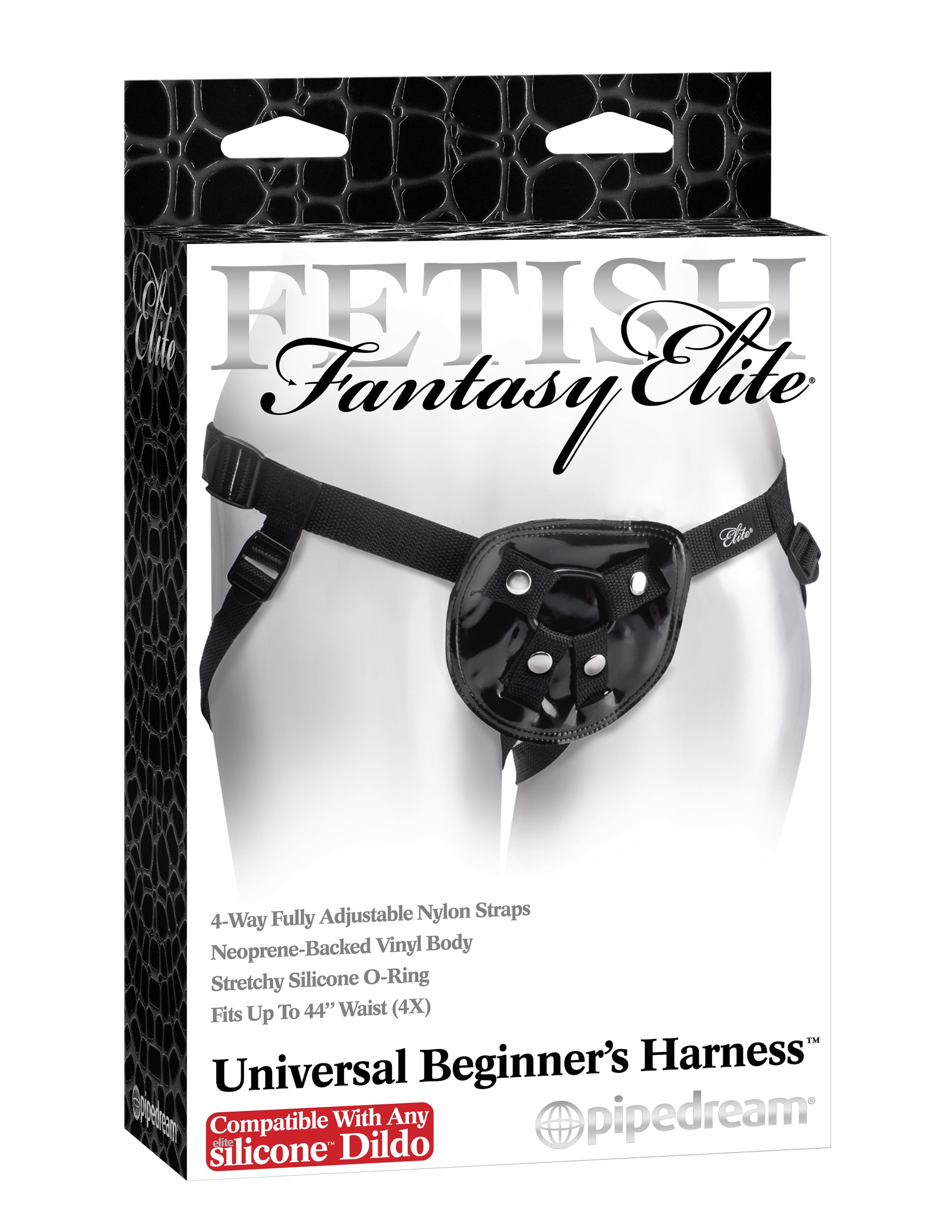 Fetish Fantasy Elite Universal Beginners Harness - Black-3