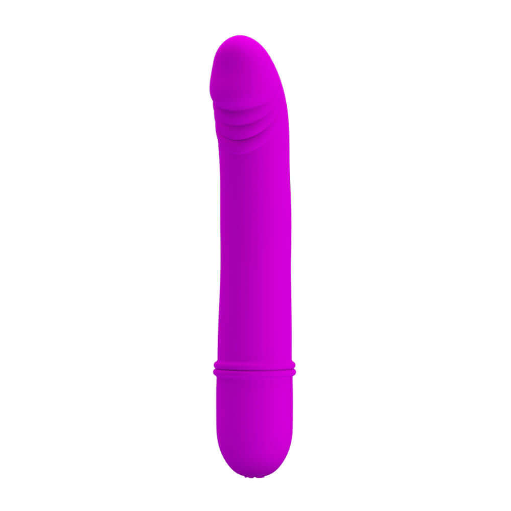 Pretty Love Vibrator Beck, a luxury purple silicone G-spot vibrator for powerful and elegant stimulation.