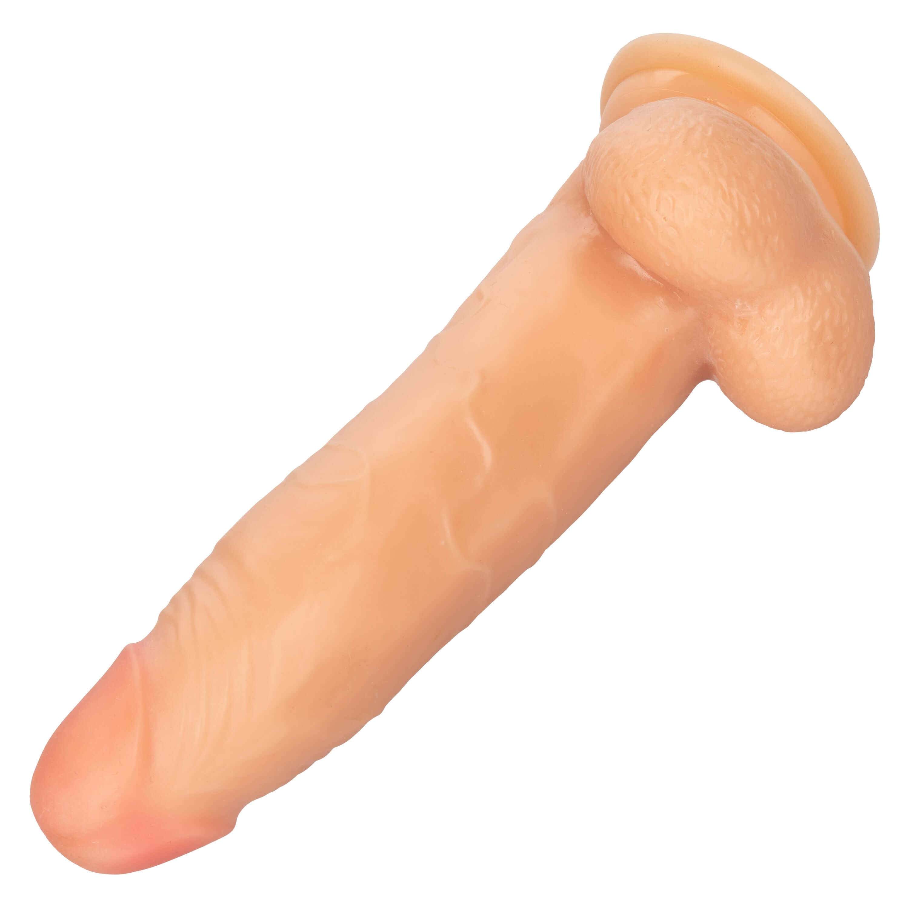 Working Stiff the Fireman Dildo Ivory showcasing flexible design and realistic details for intimate play.
