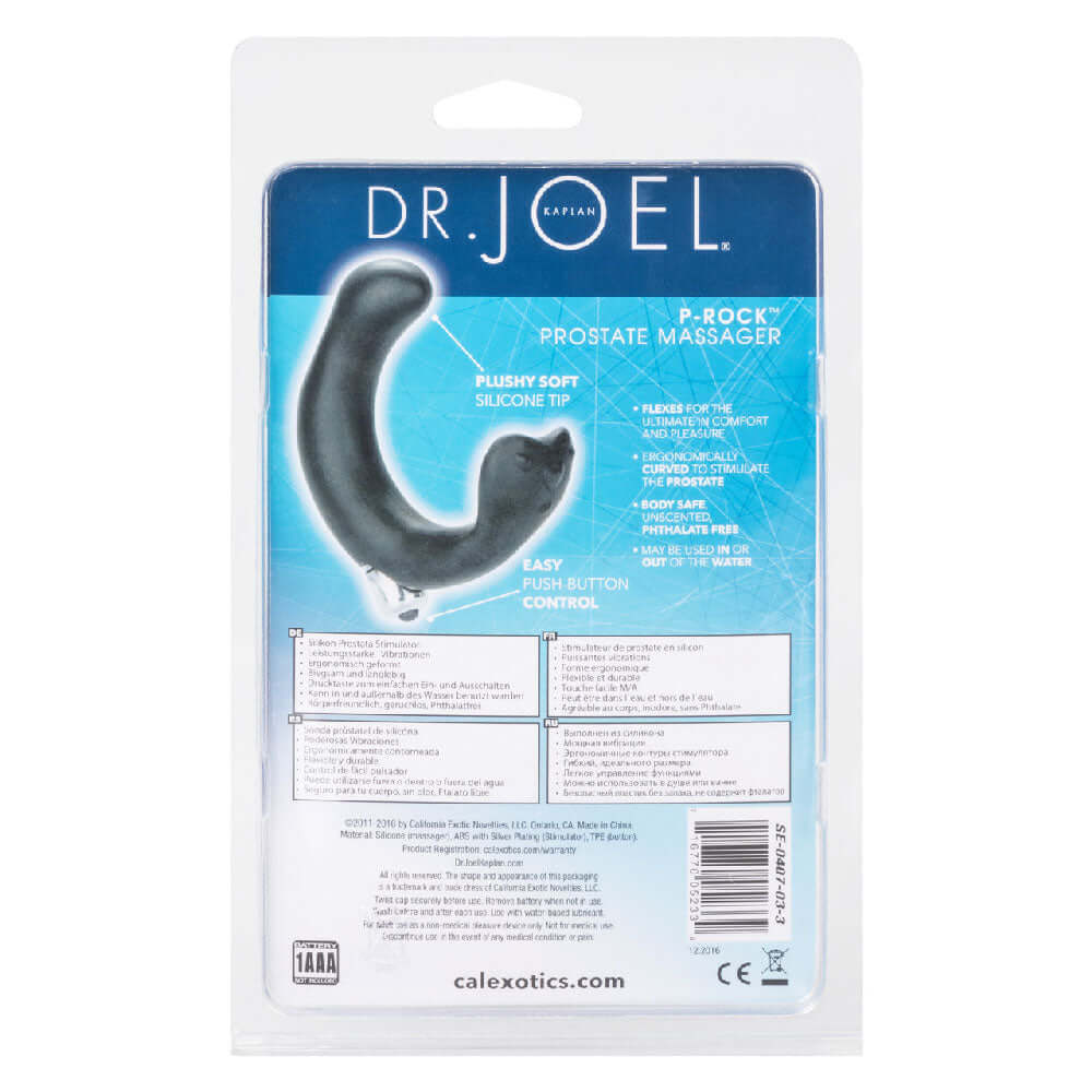 Dr. Joel Kaplan P-Rock Prostate Massager - Black-8