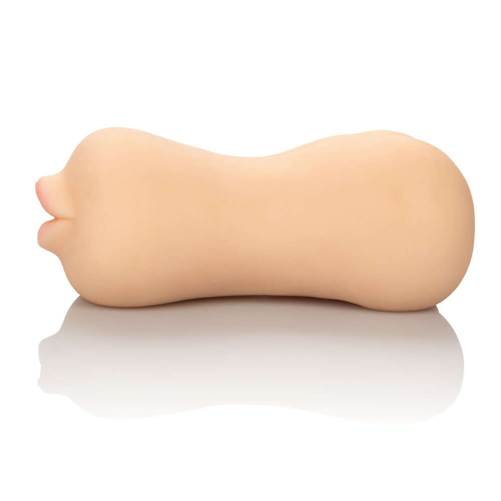 Stroke It Mouth & Ass Masturbator Light showcasing a realistic dual-ended design for pleasure.