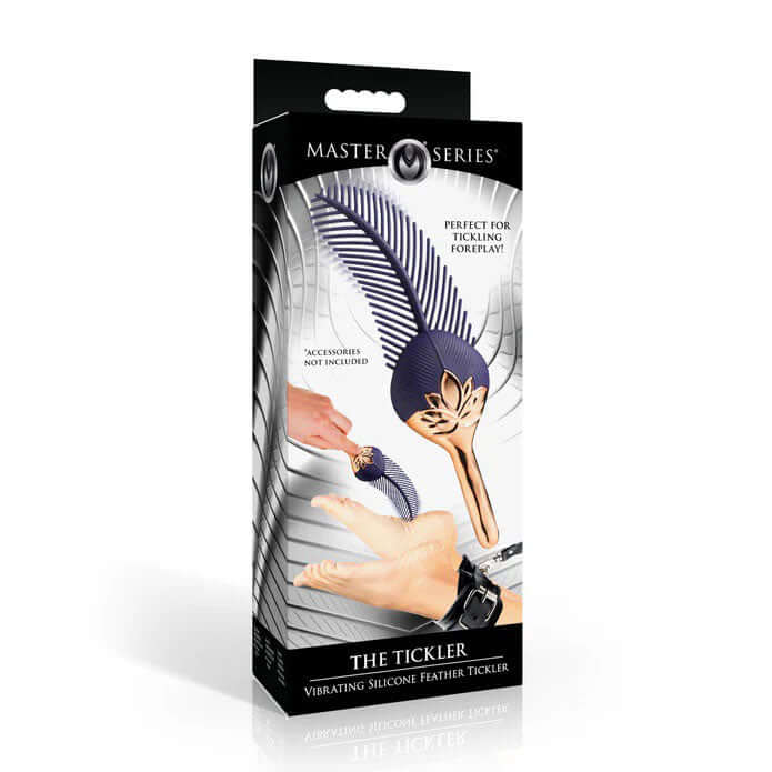 The Tickler Vibrating Silicone Feather Tickler-0