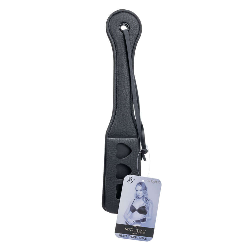 Nocturnal Collection Heart Throb Paddle - Black-1