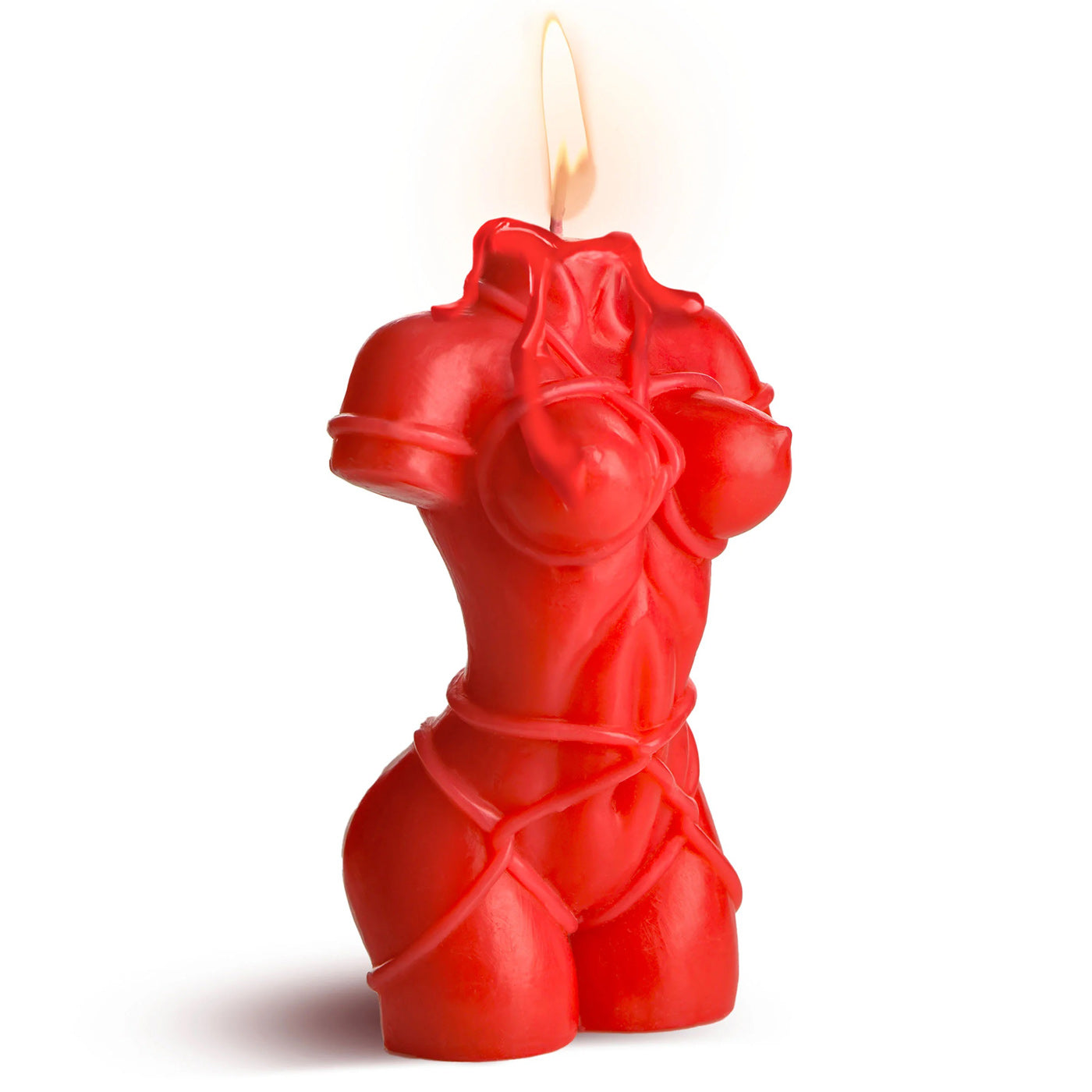 Bound Goddess Drip Candle - Red-4