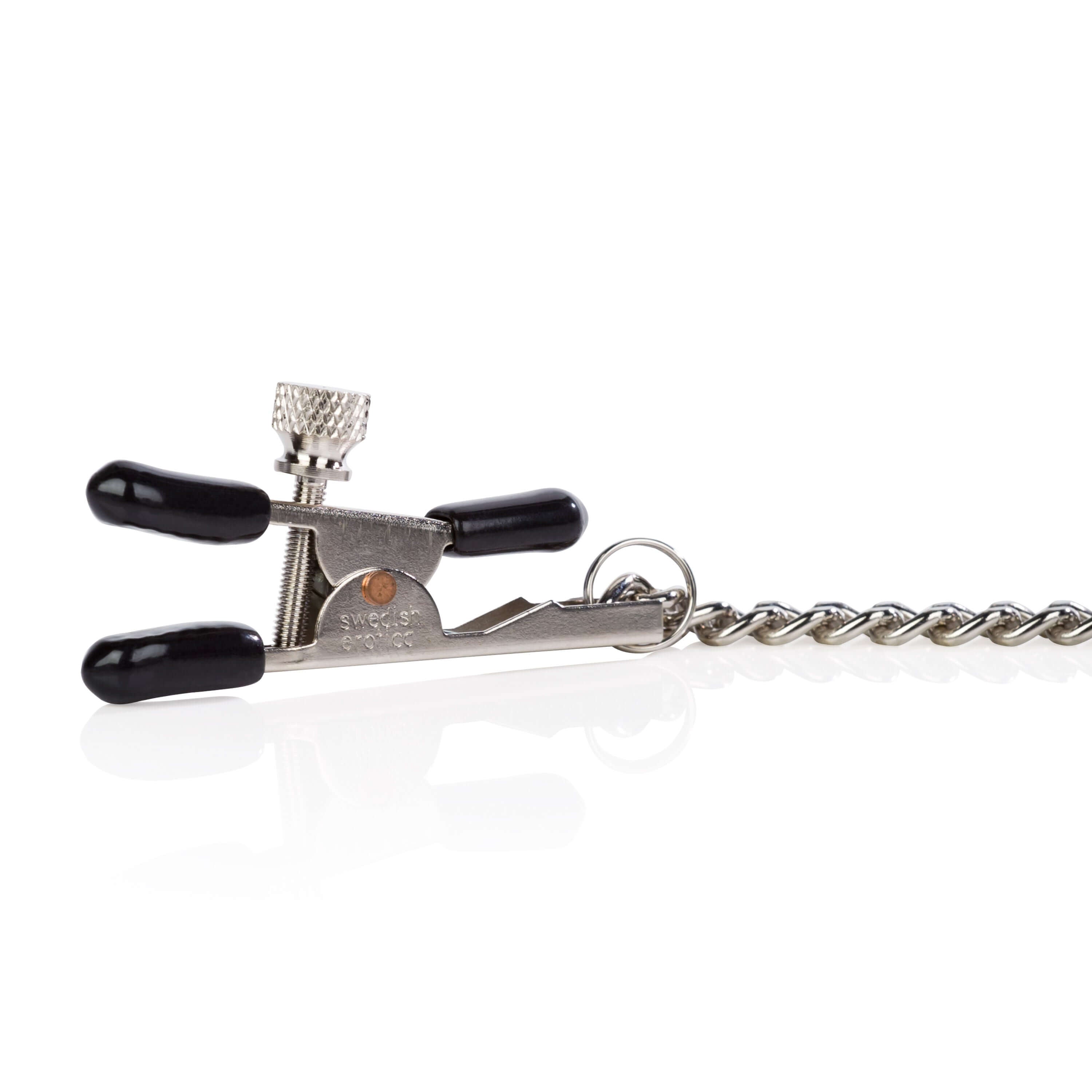 Nipple Play Bull Nose Nipple Clamps featuring adjustable pressure and stylish design for pleasure and restraint.