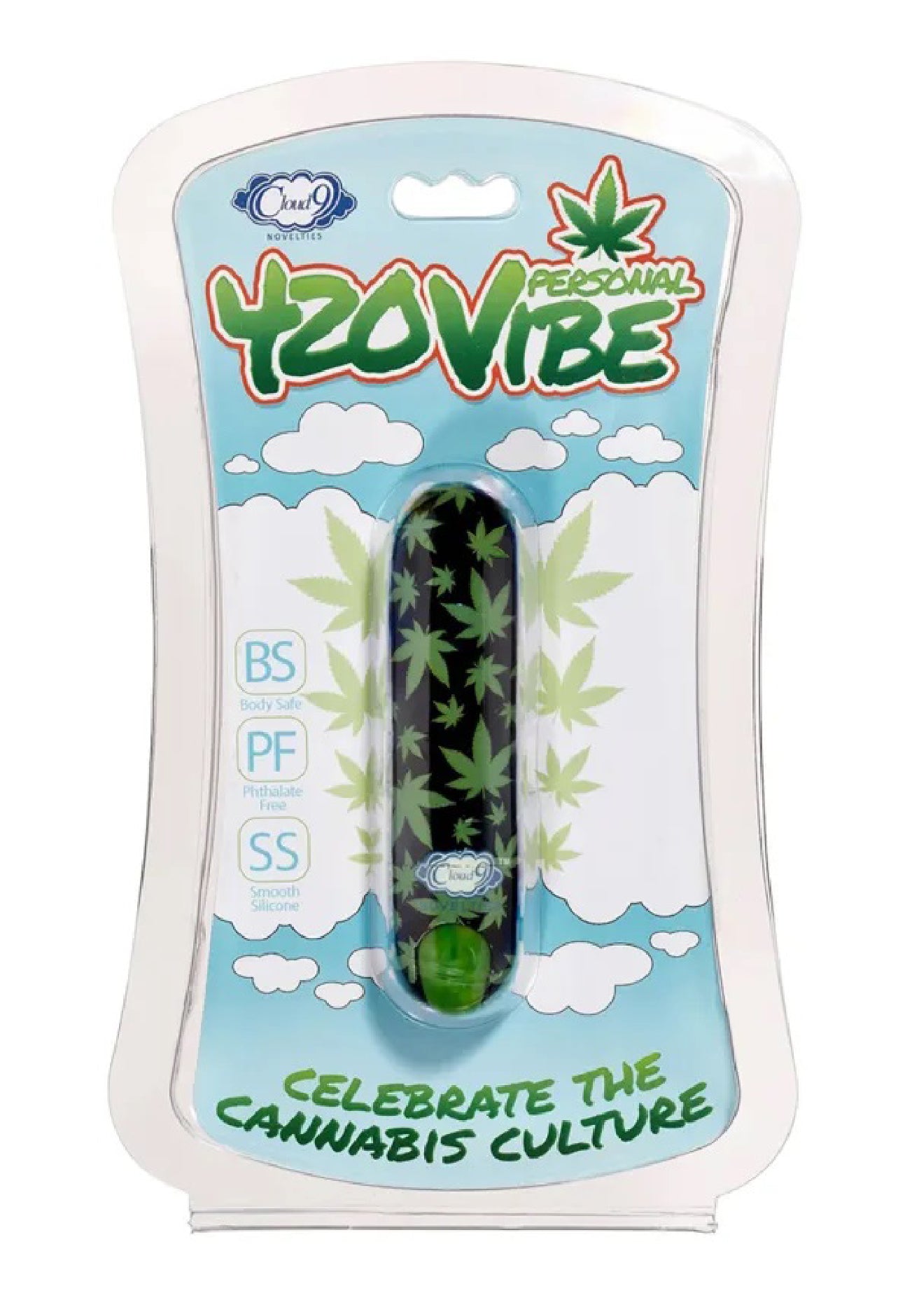 420 Stubby Vibe Cannabis Leaf - Black/green-0