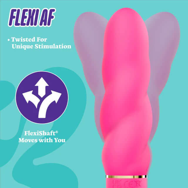 Aria - Amazing Af 2.0 - Rechargeable Vibe - Fuchsia-2
