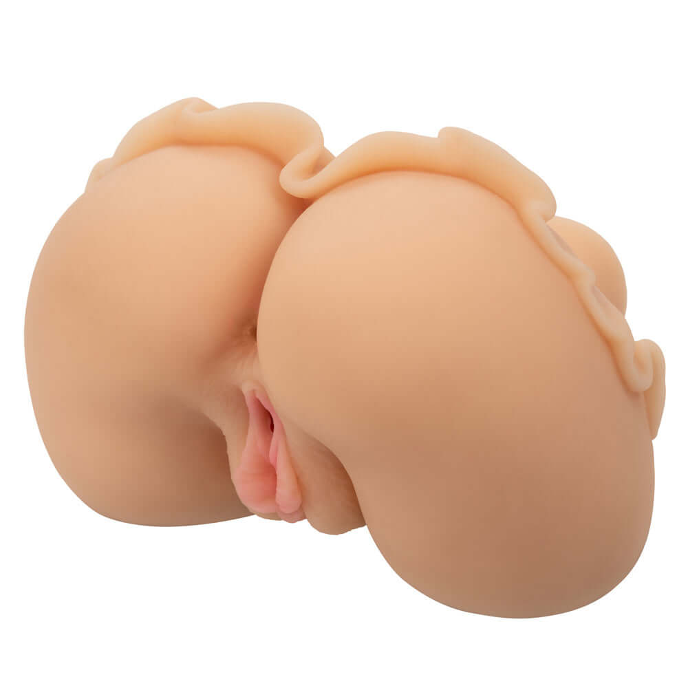 Cheap Thrills The Peep Show Girl heavyweight stroker made of ultra life-like Pure Skin material, designed with dual entry for authentic pleasure.