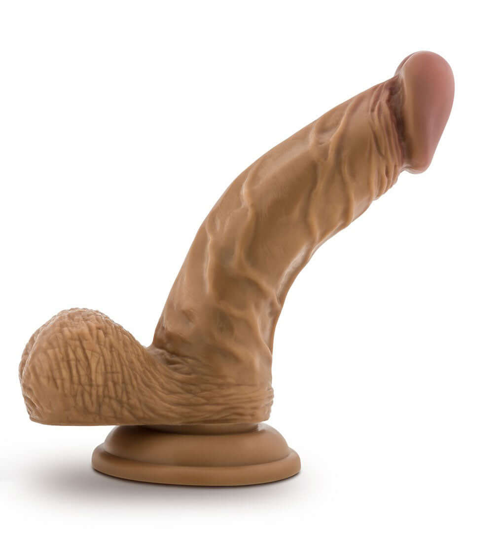 Dr. Skin - Dr. Stephen - 6.5 Inch Dildo With Balls - Tan-3
