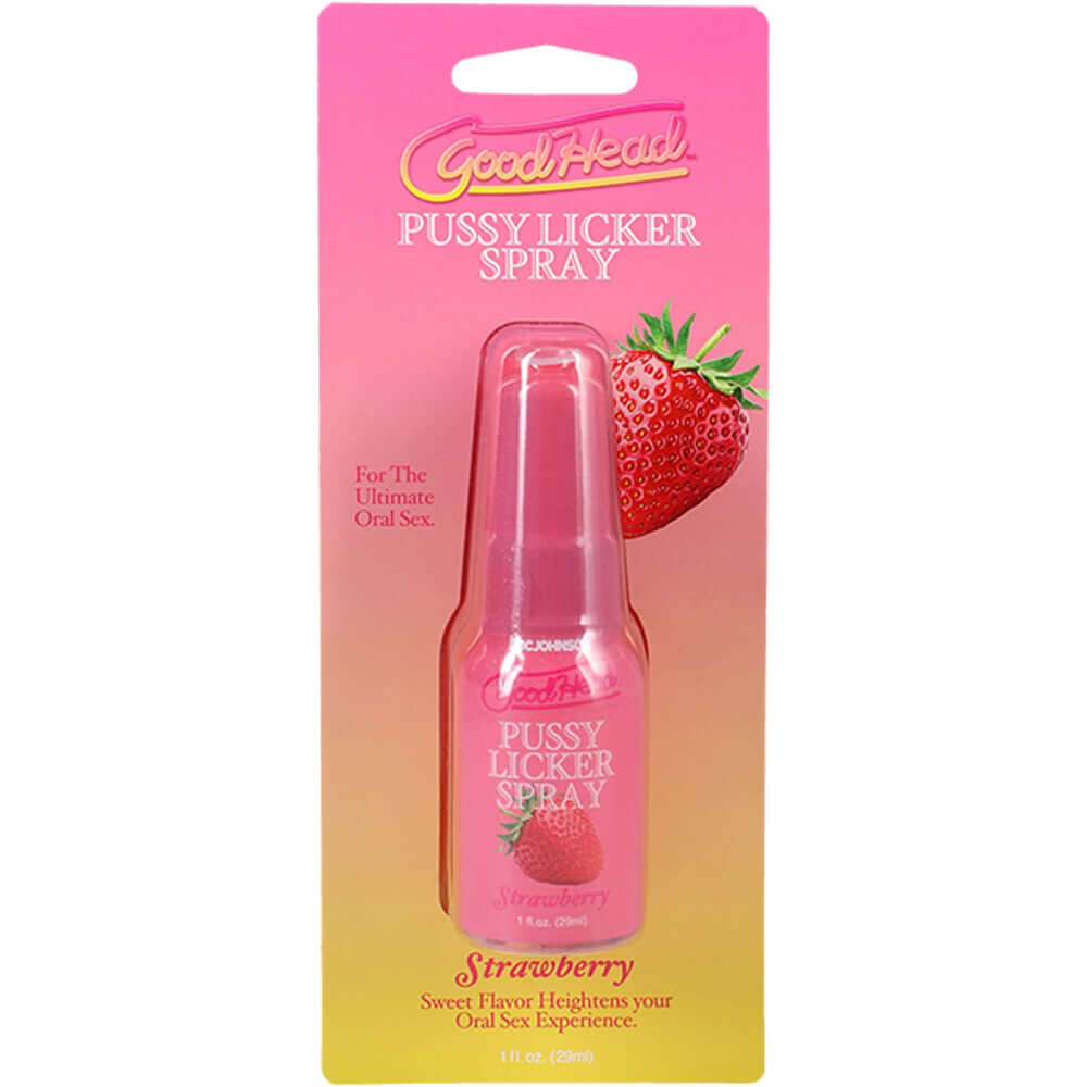 Goodhead Pussy Licker Spray Strawberry 1 Fl Oz-1
