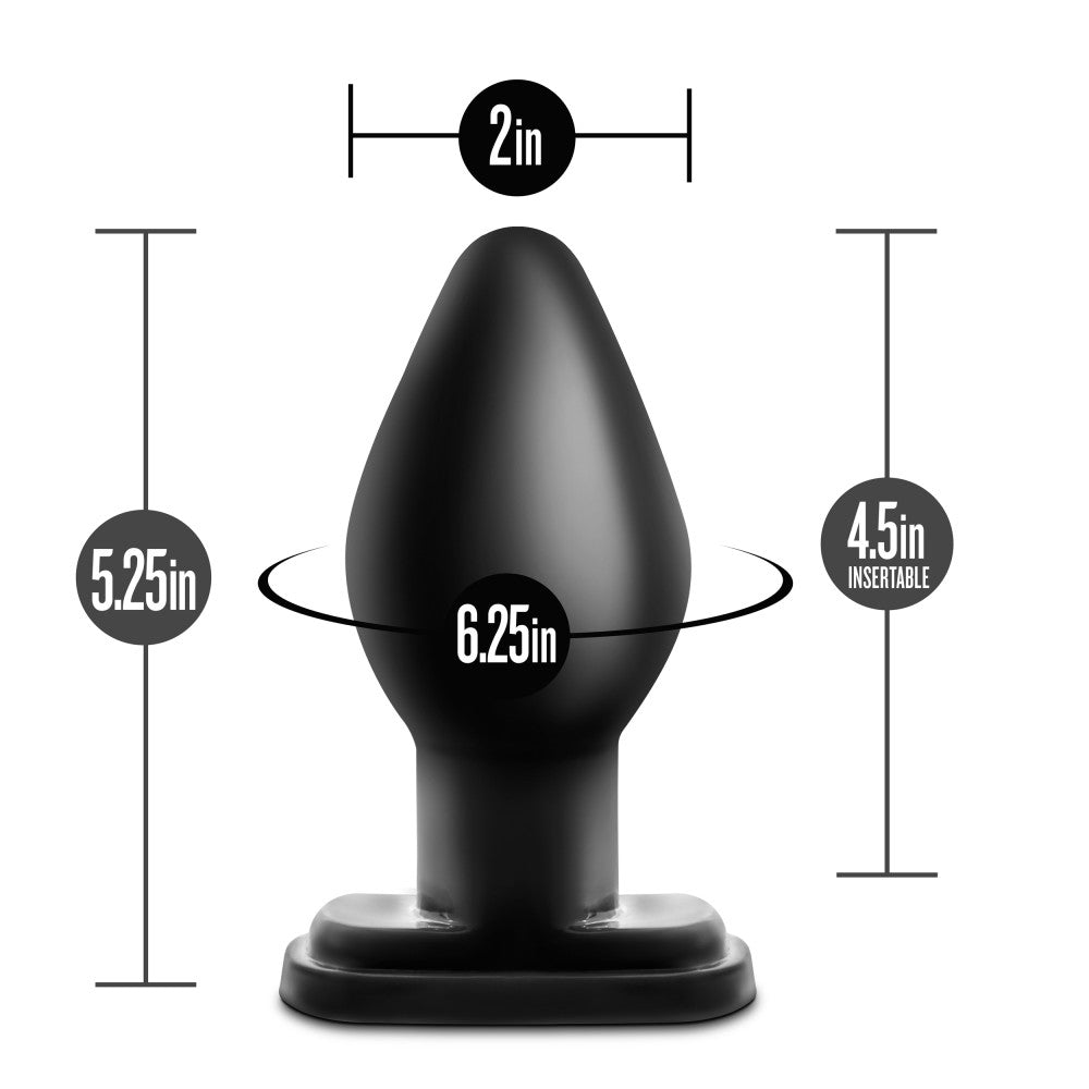 Anal Adventures - XL Plug - Black-2