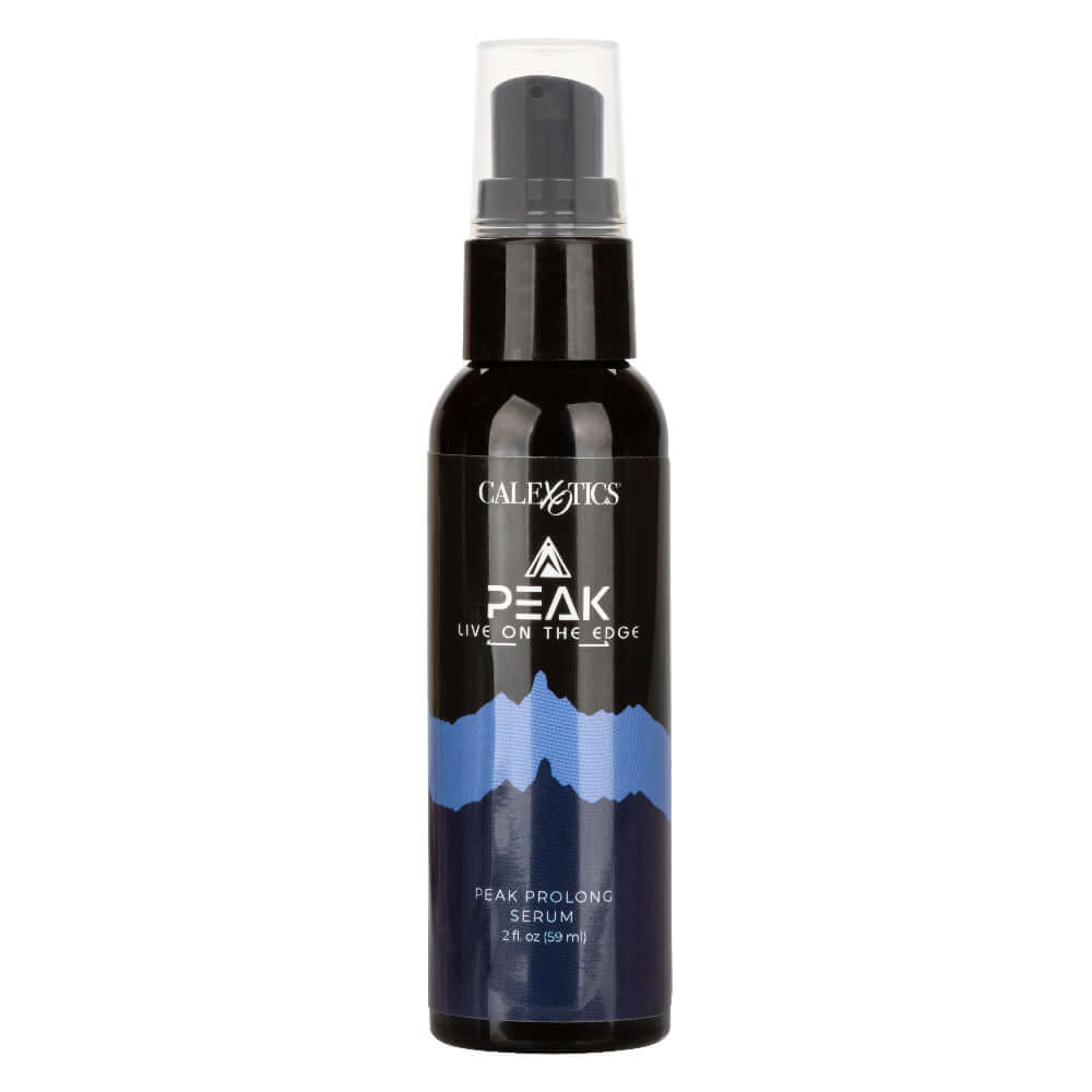 Peak Prolong Serum 2 Oz bottle for enhanced intimate experiences and comfort.