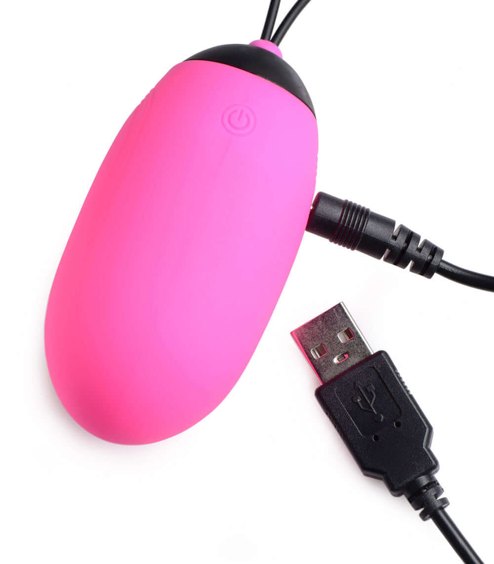 Bang XL Silicone Vibrating Egg - Pink-0