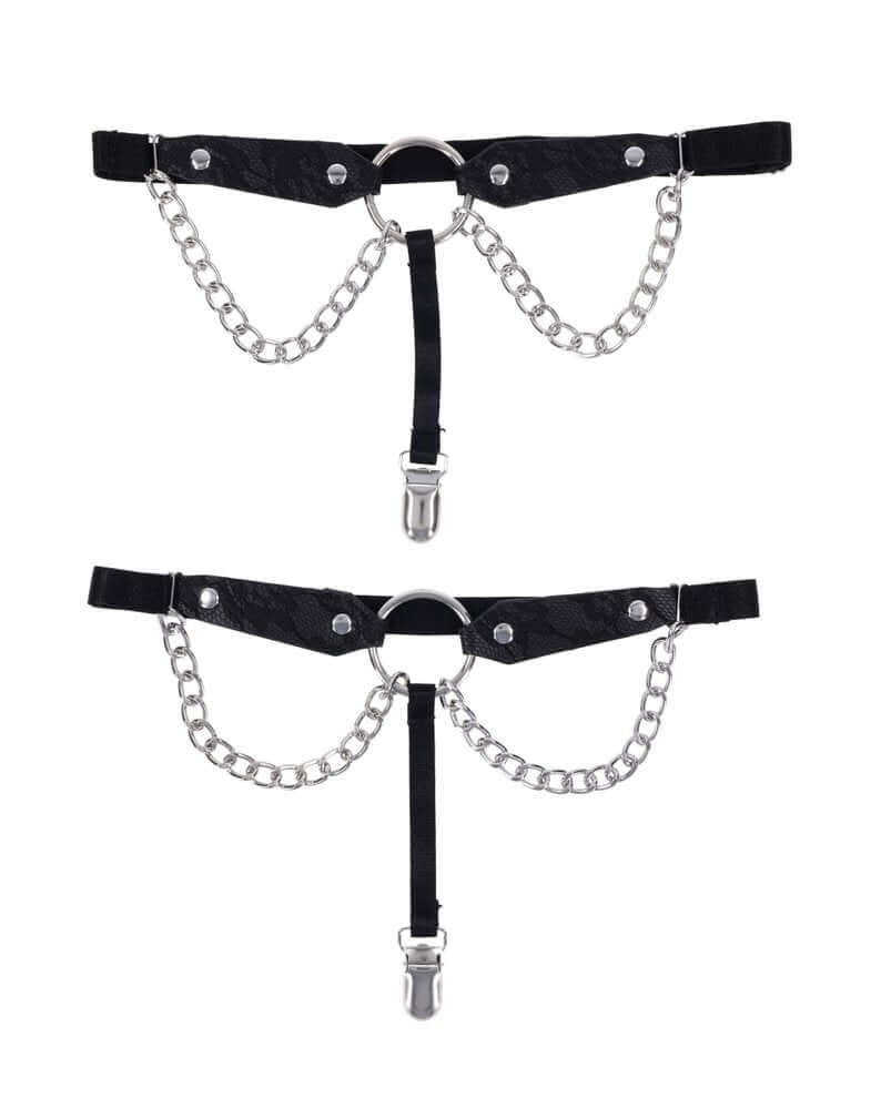 Chain Lace Garters-2