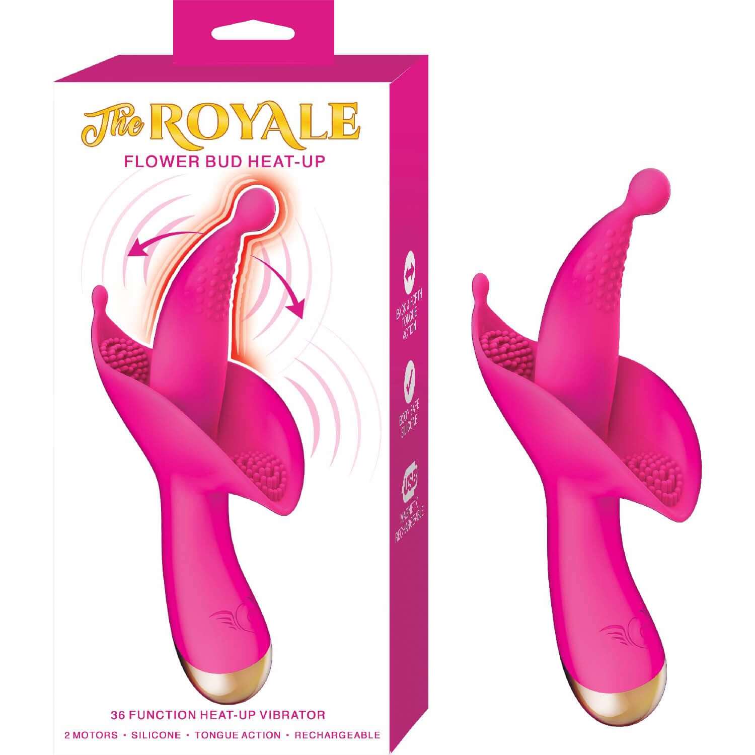 The Royale Flower Bud Heat Up - Pink-0