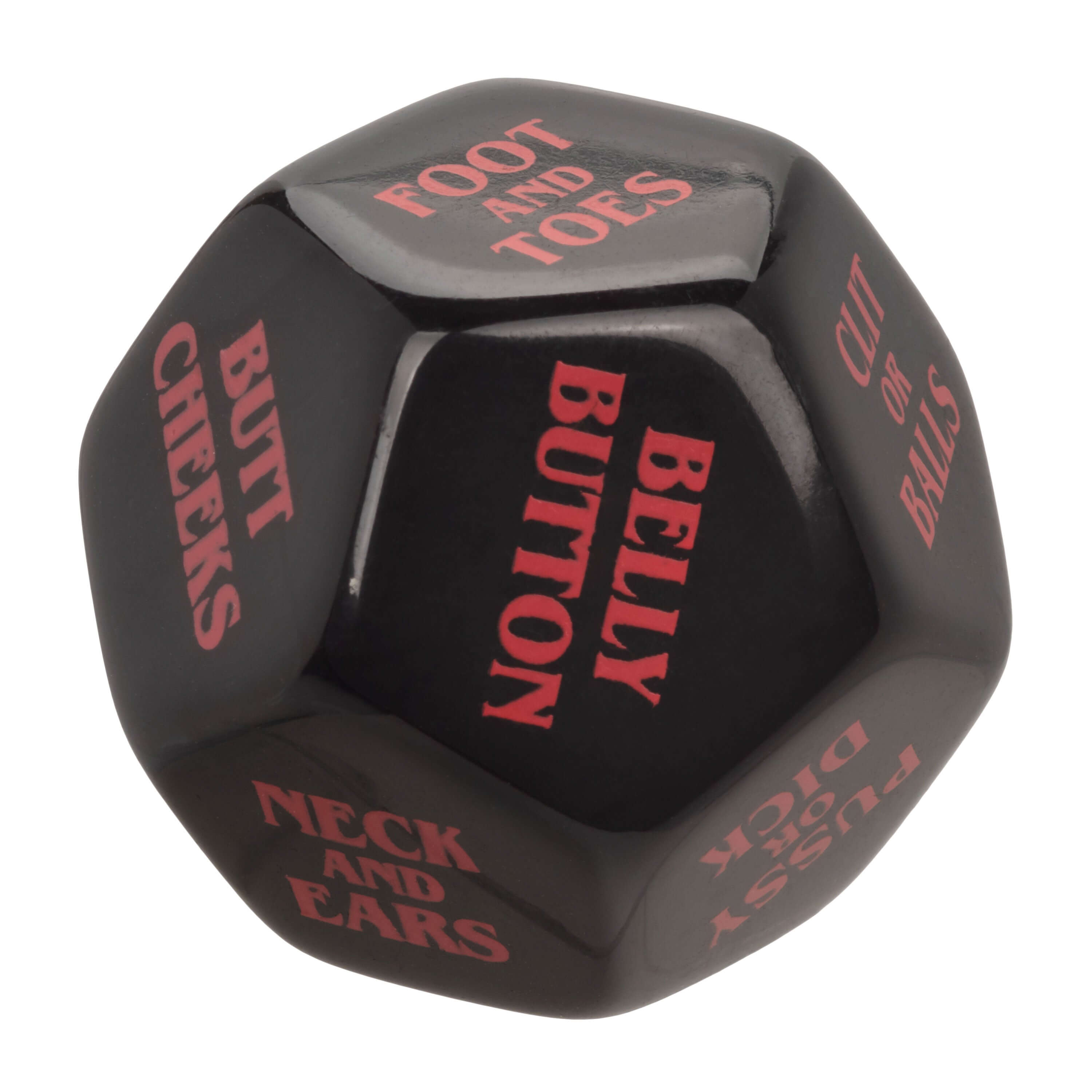Naughty Bits Roll Play Naughty Dice Set featuring playful body part prompts for intimate fun.