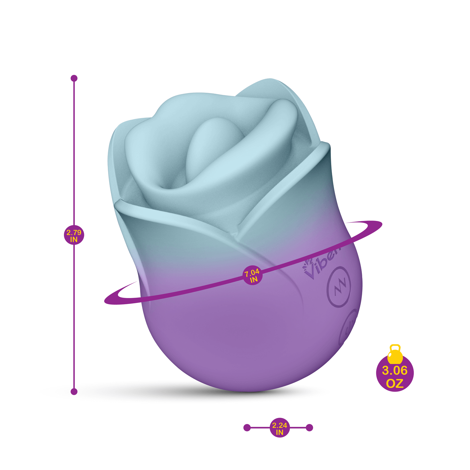 Succubus Vibrating Kissing Rose - Pixie Dust-6