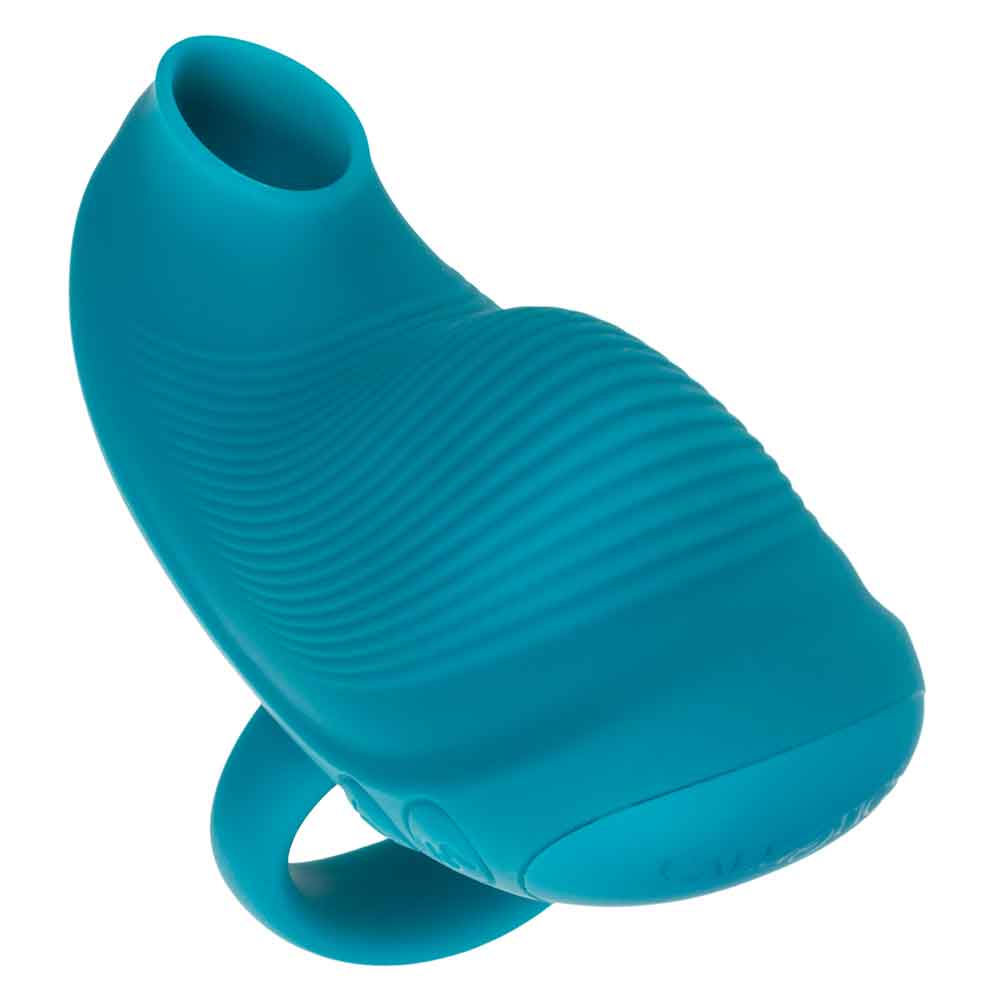 Envy Handheld Suction Massager - Blue-4