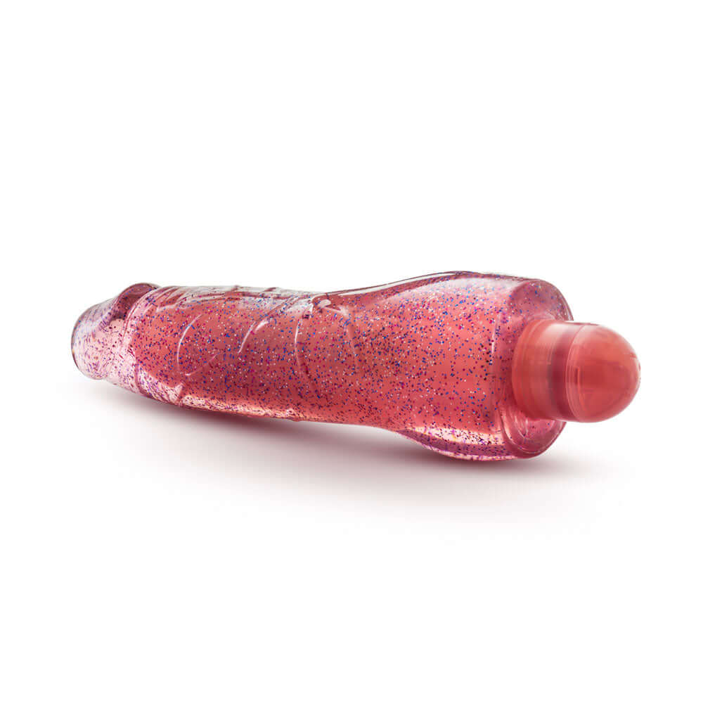 Glow Dicks - Molly Glitter Vibrator - Pink-0