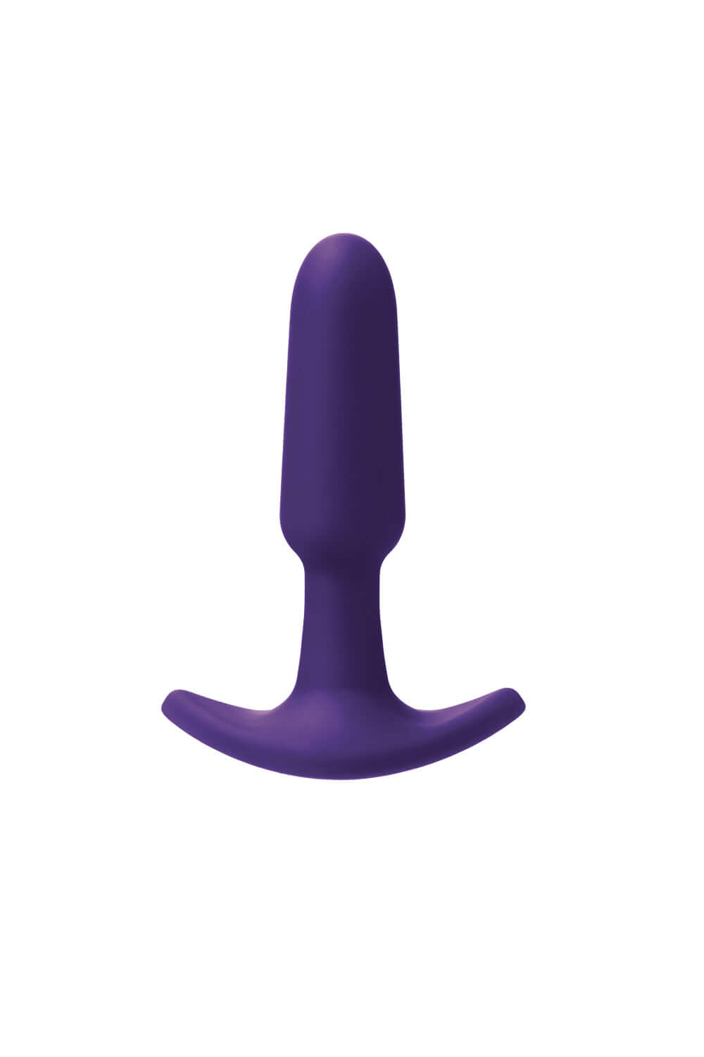 Vedo Bump Mini Rechargeable Anal Plug Purple for beginner-friendly stimulation and comfort.