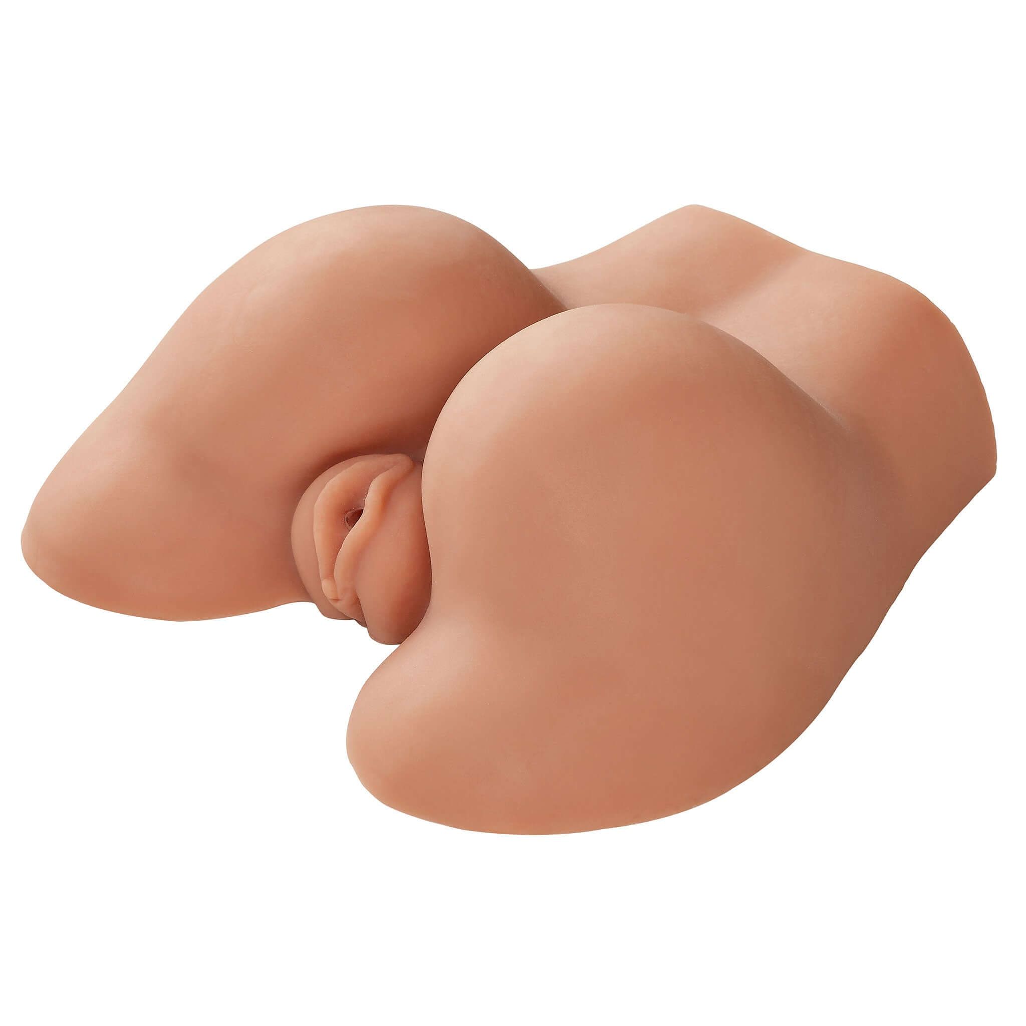 Realistic Body Mold Stroker Pussy & Ass Tan with lifelike detail and compact ergonomic design.