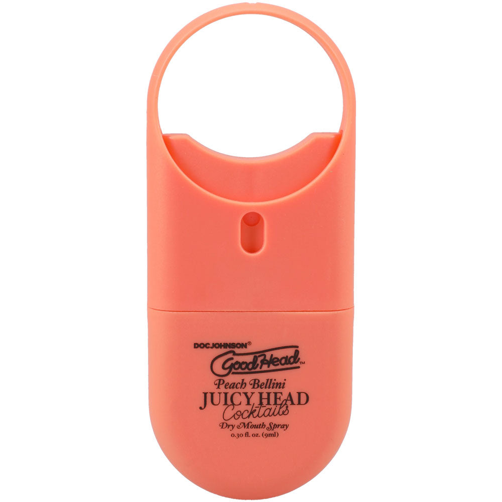 Goodhead Juicy Head Cocktails Dry Mouth Spray to-Go - Peach Bellini-1