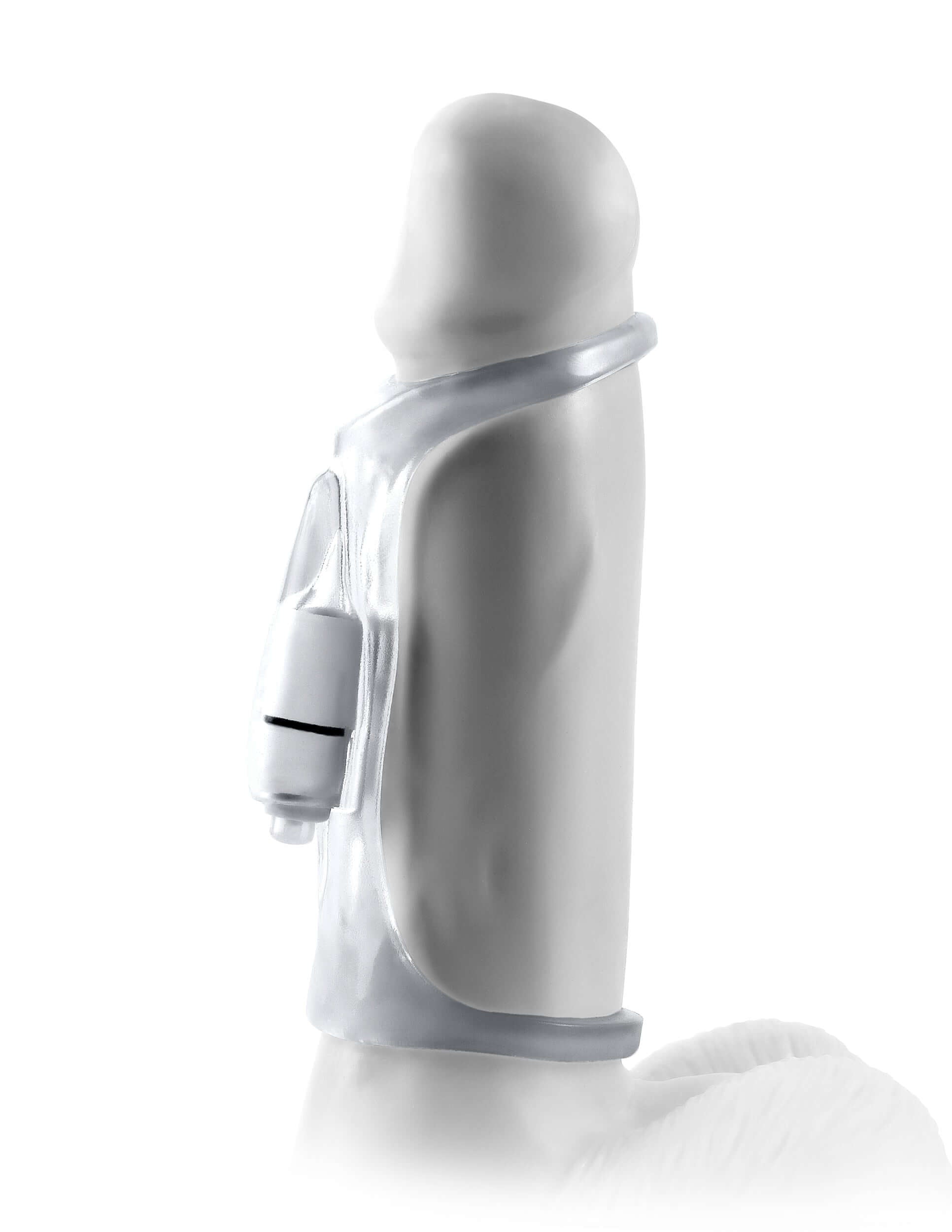 Fantasy X-Tensions Vibrating Cock Sling - Clear-3