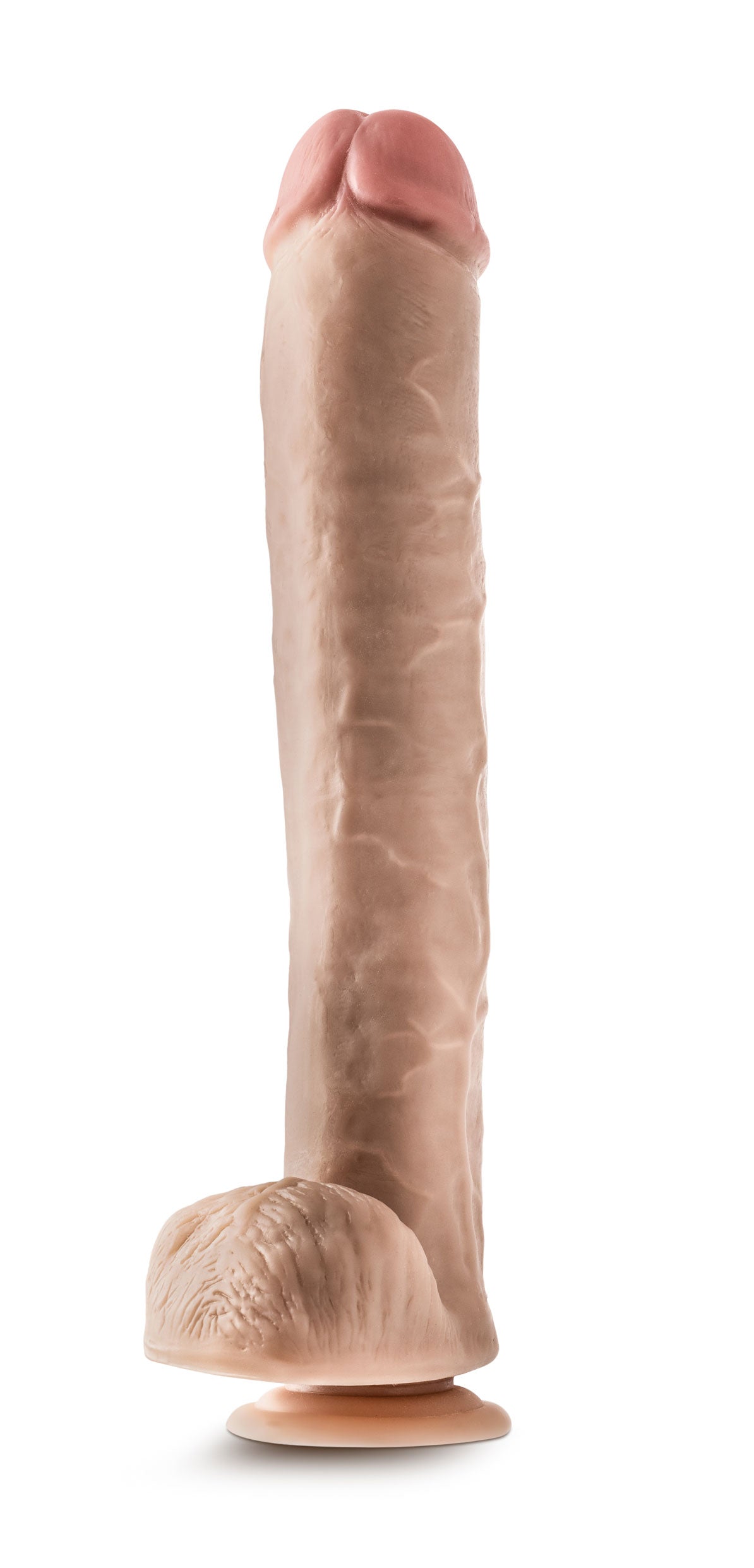 Dr. Skin - Dr. Michael - 14 Inch Dildo With Balls - Beige-5