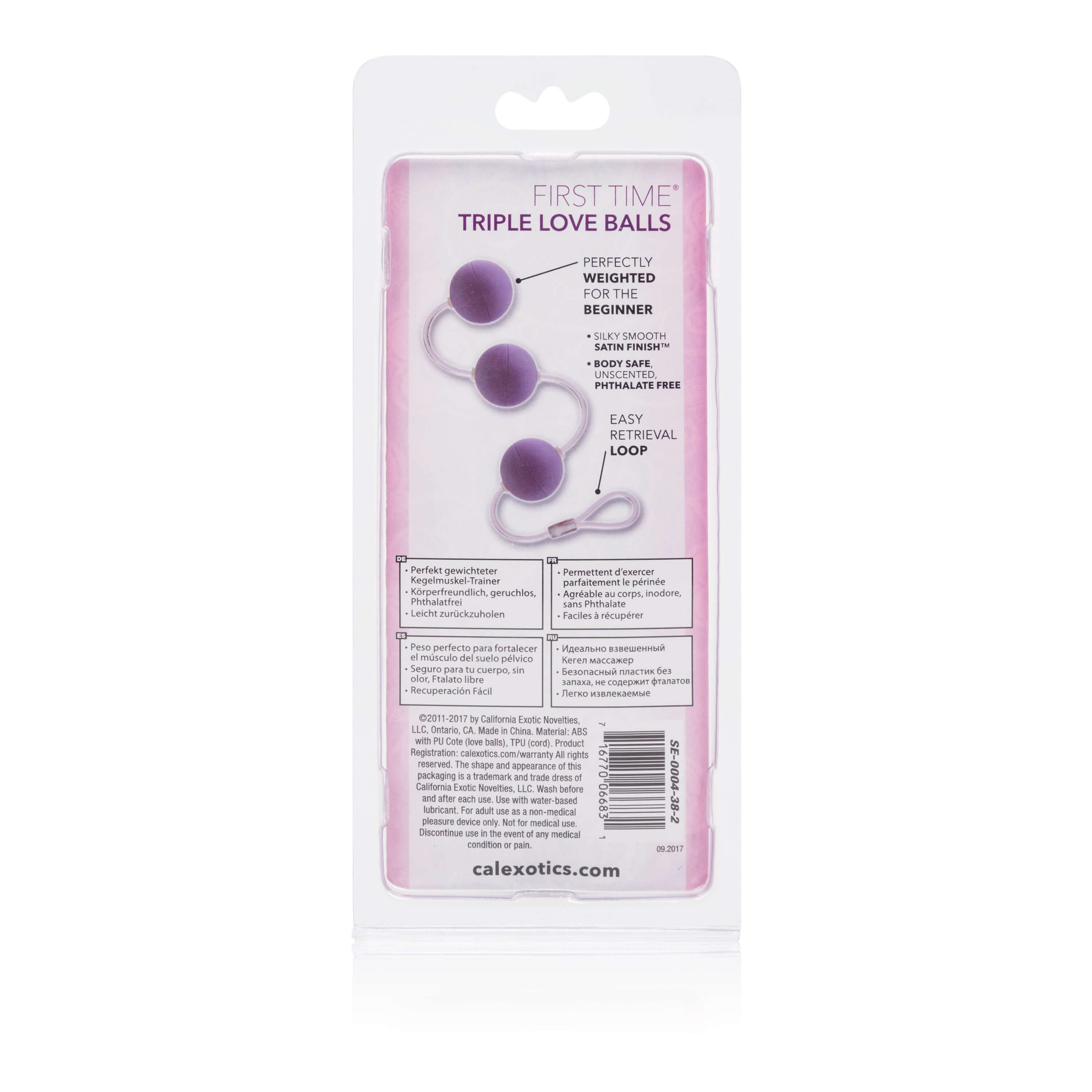 First Time Love Balls Triple Lovers - Purple-2