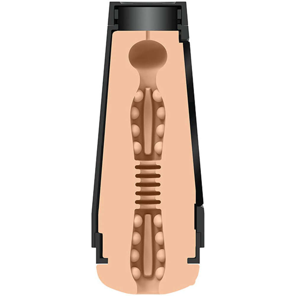 Main Squeeze Viking Barbie Ultraskyn Stroker Pussy interior view showing intricate design and texture.