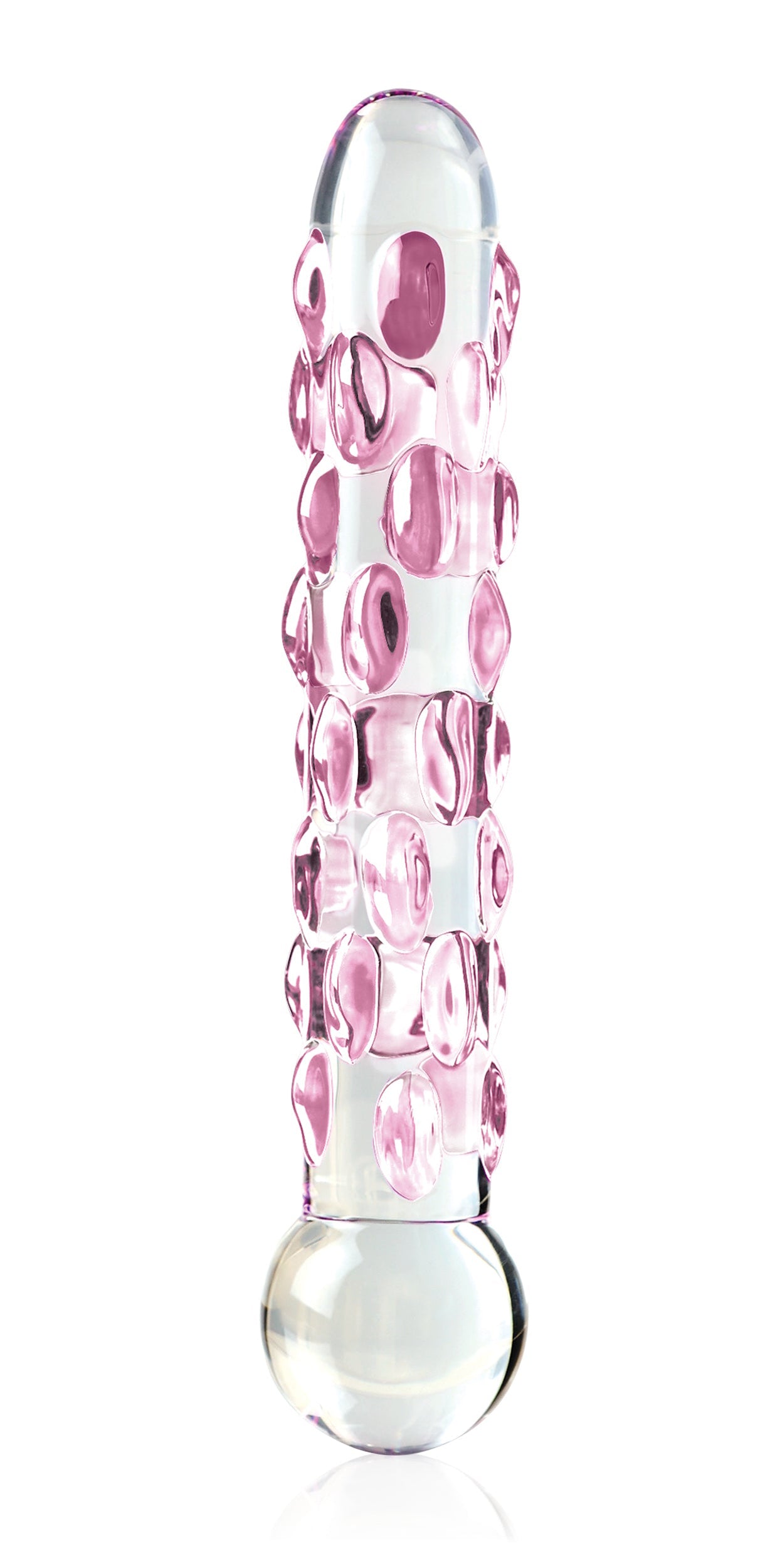 Icicles No. 7 - Clear / Pink-4