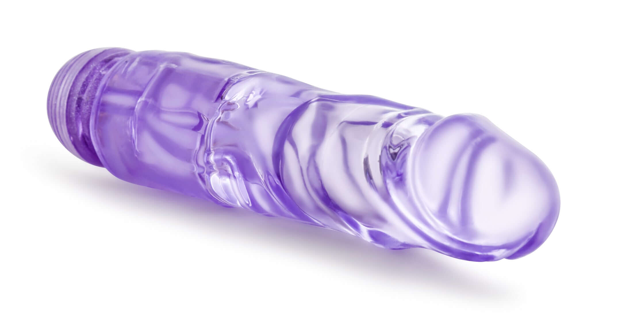 Naturally Yours the Little One Vibrator Purple featuring a sleek, slim design for pleasurable stimulation.
